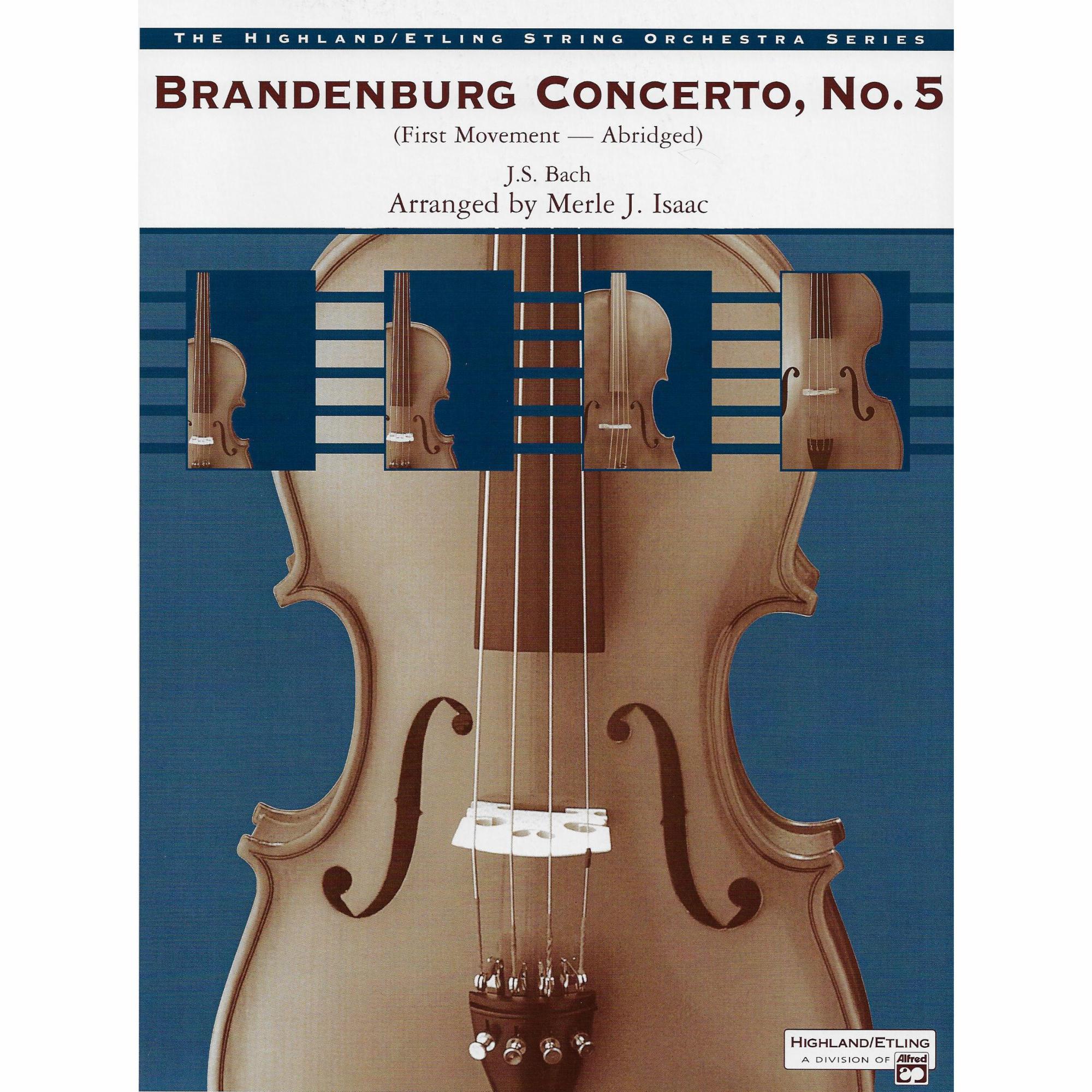 Brandenburg Concerto No. 5 for String Orchestra