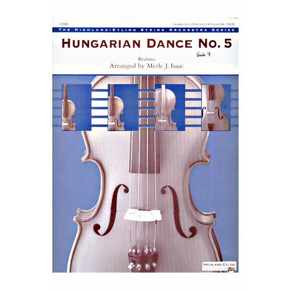 Hungarian Dance No. 5 for String Orchestra (Grade 4)
