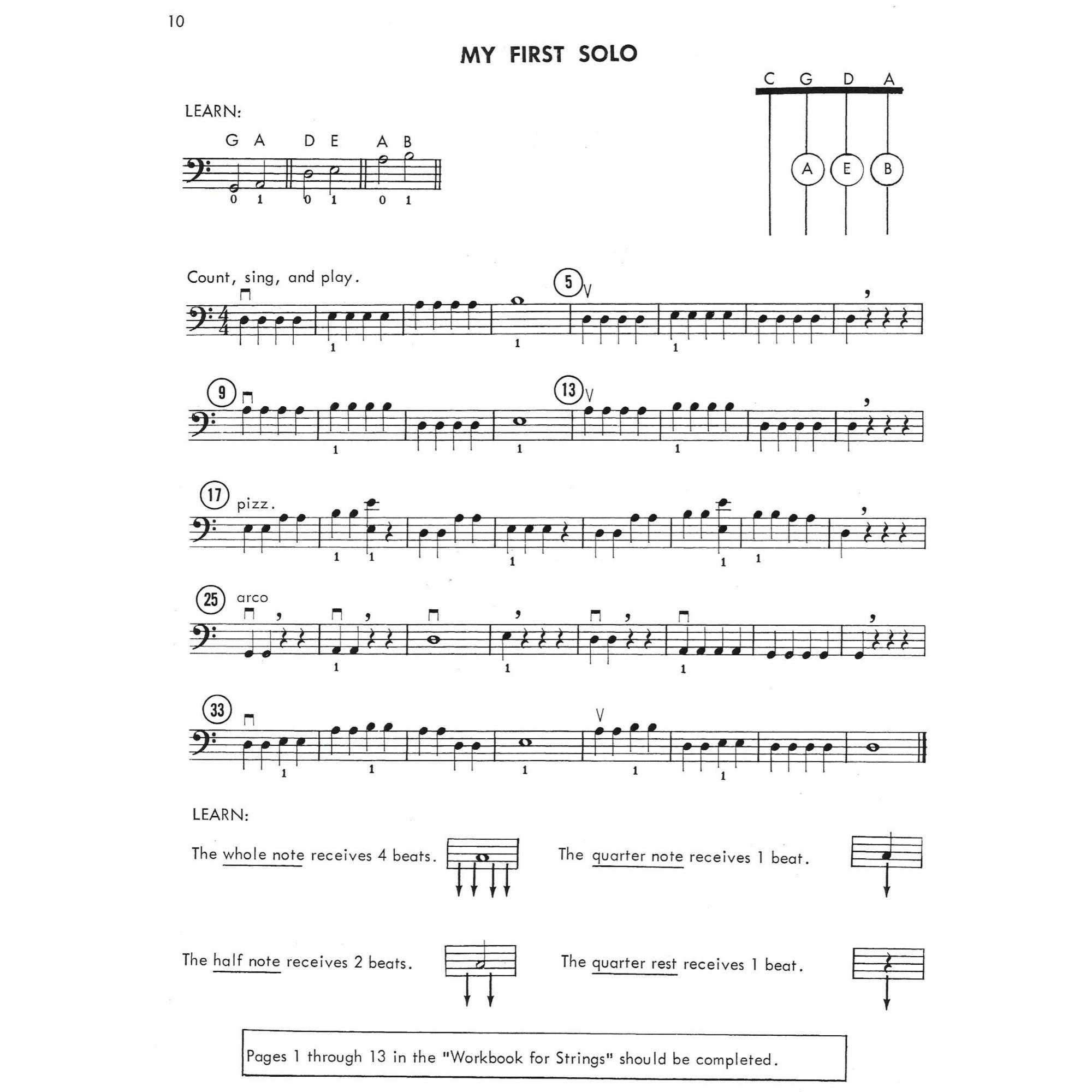 Sample: Cello (Pg. 10)