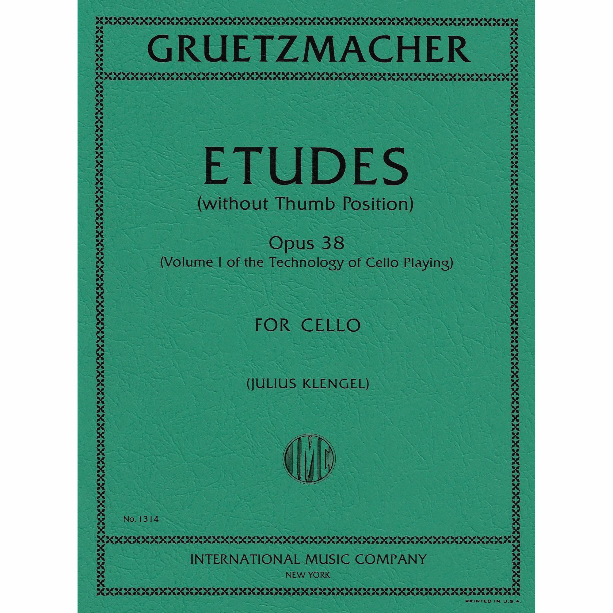 Gruetzmacher -- 24 Etudes, Op. 38, Vol. I-II for Cello
