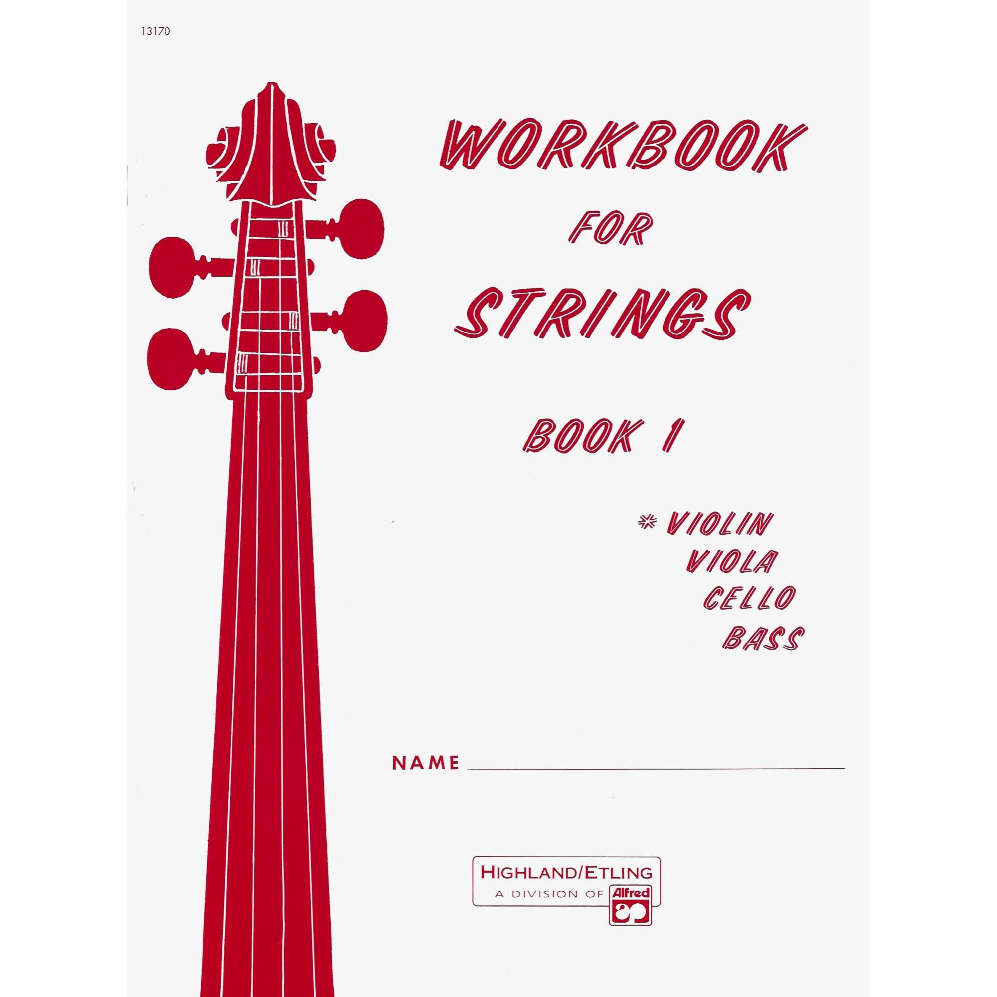 Workbook for Strings, Book 1
