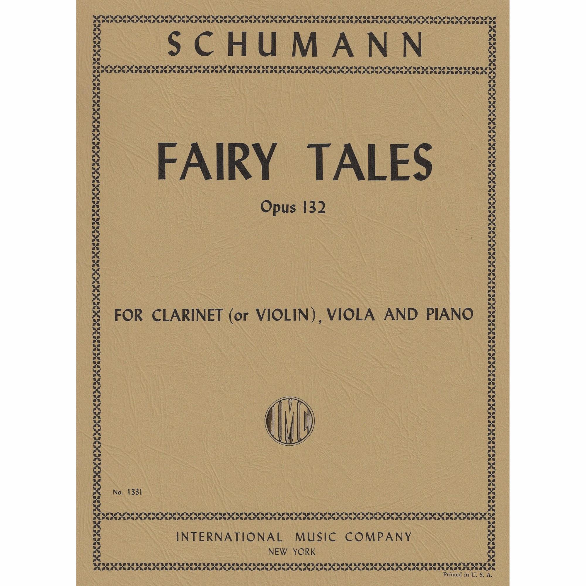 Schumann -- Fairy Tales, Op. 132 for Piano Trio
