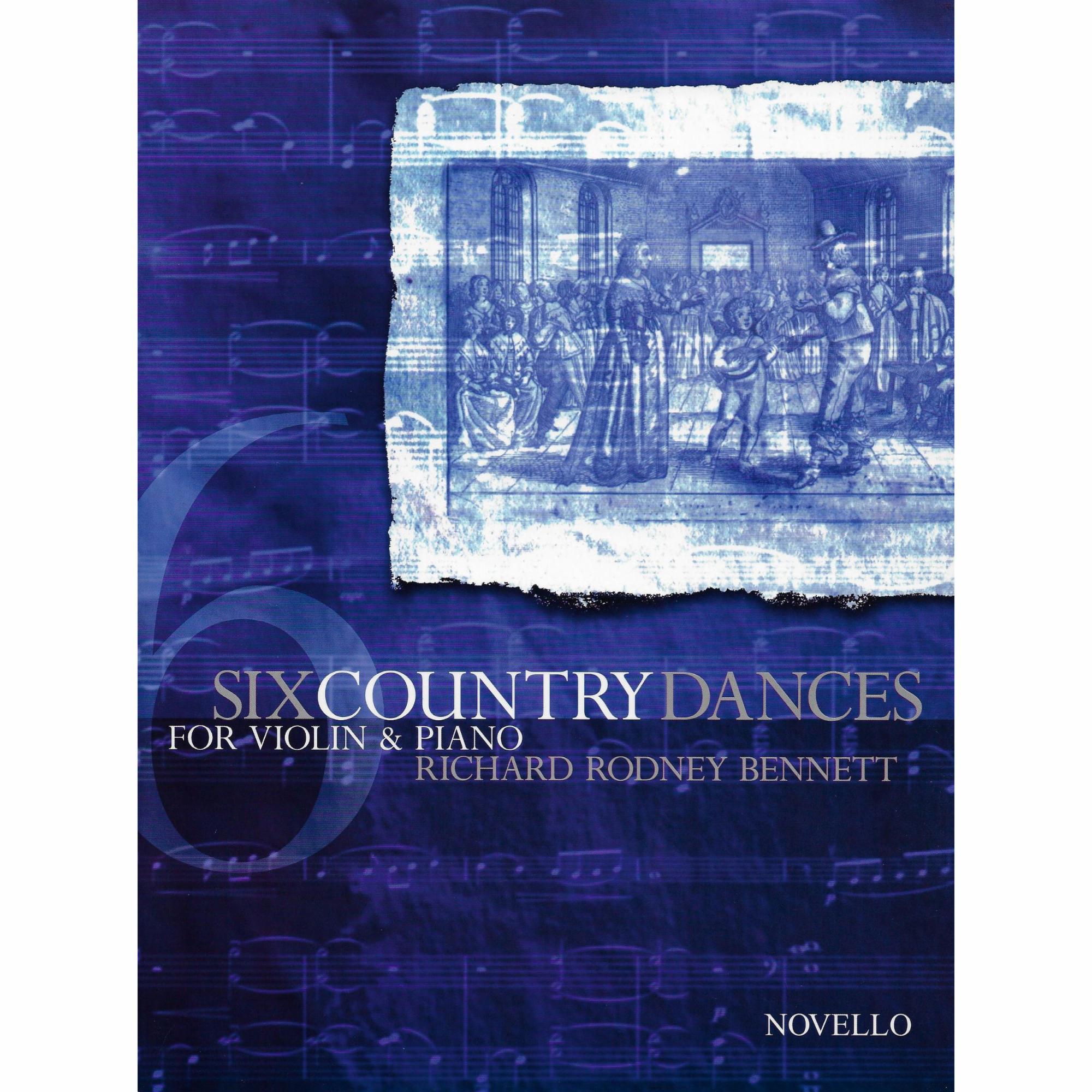 Bennett -- Six Country Dances for Violin and Piano
