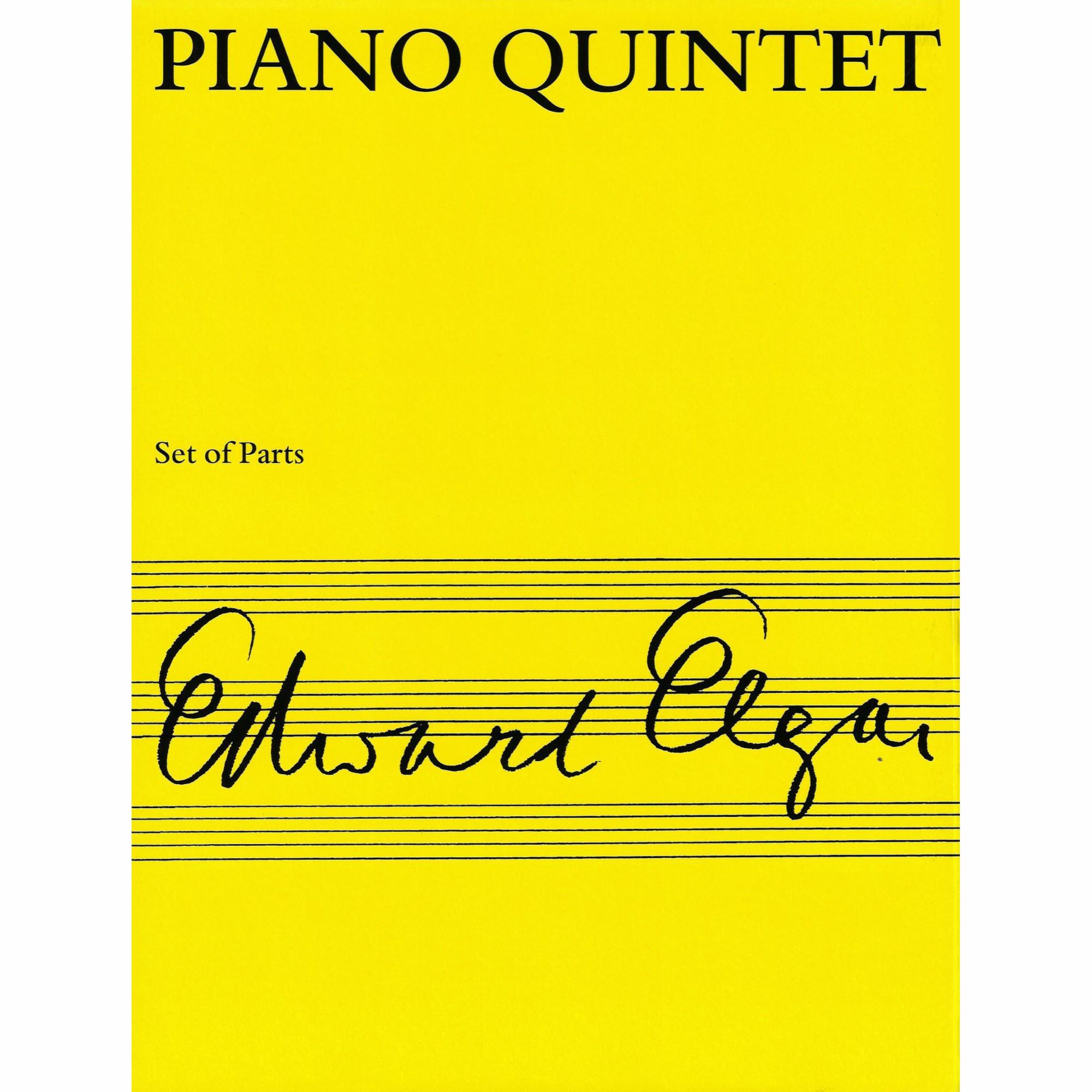 Elgar -- Piano Quintet