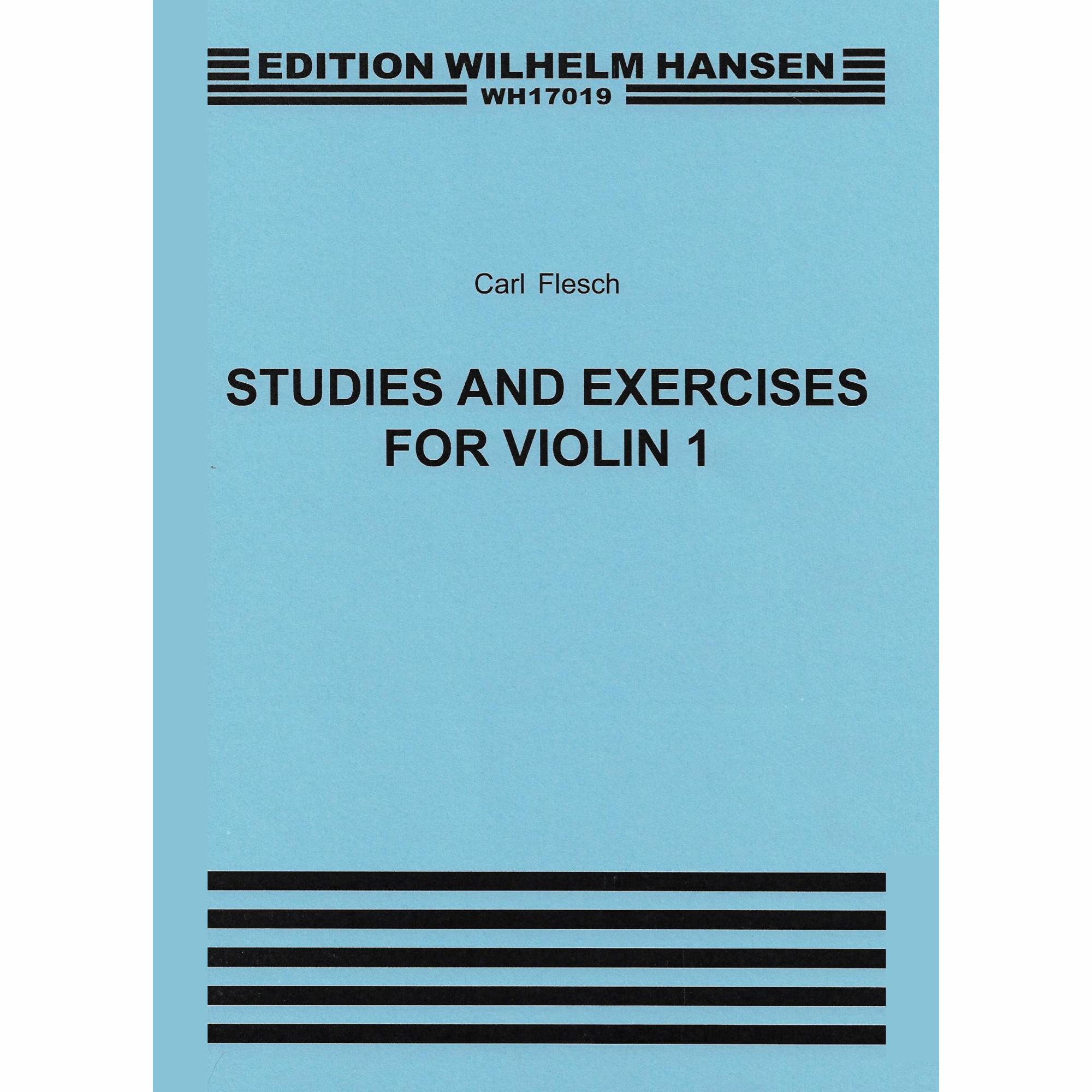 Flesch -- Studies and Exercises, Books 1-3 for Violin