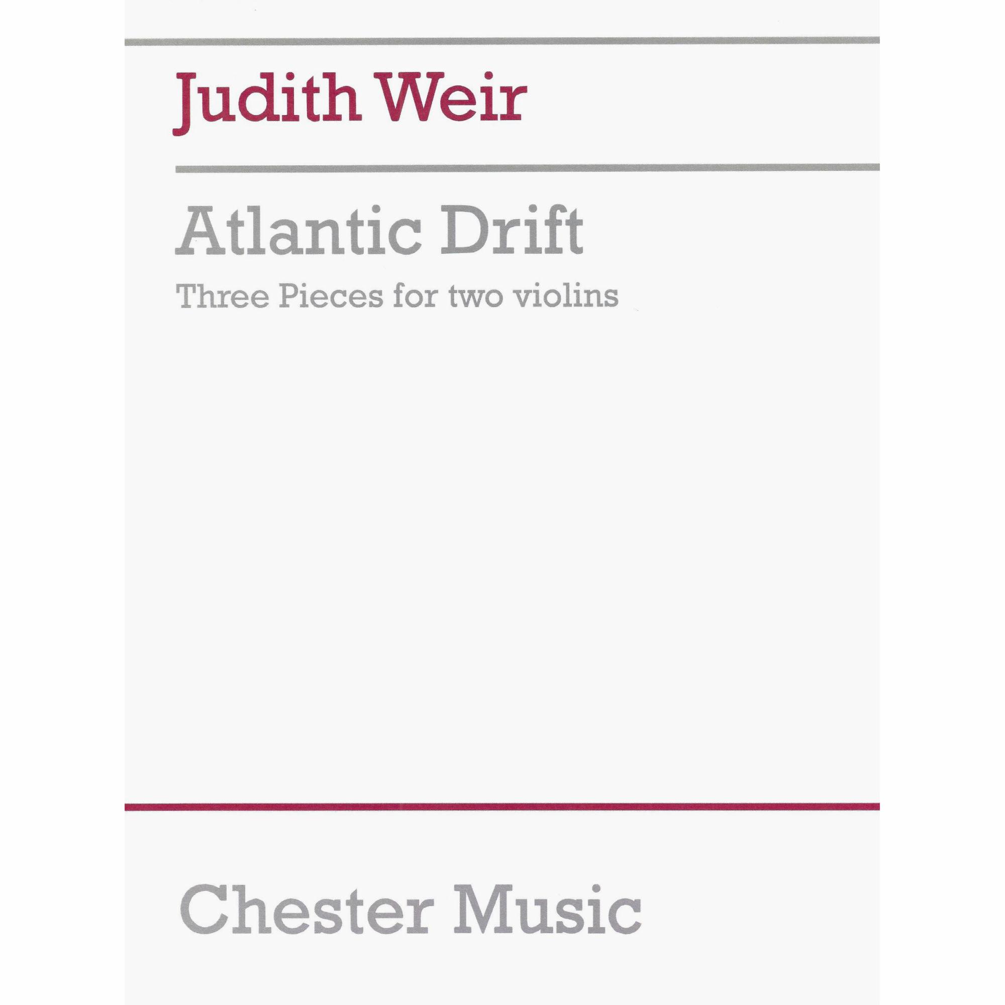 Weir -- Atlantic Drift for Two Violins