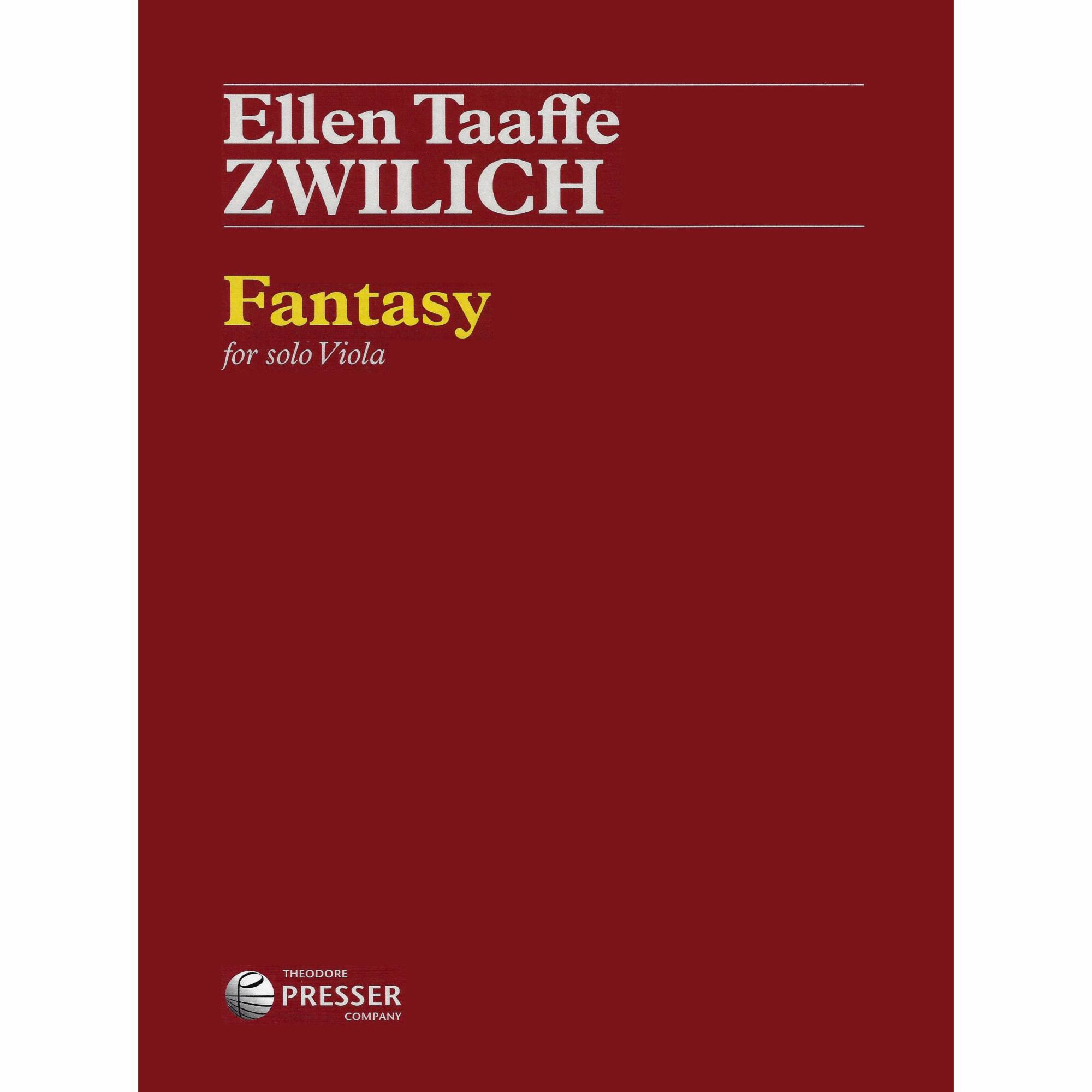 Zwilich -- Fantasy for Solo Viola