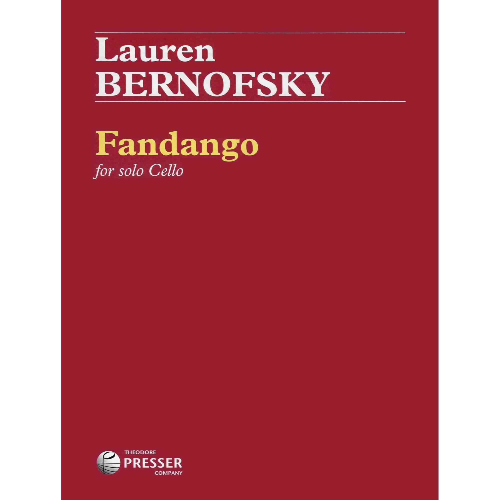 Bernofsky -- Fandango for Solo Cello