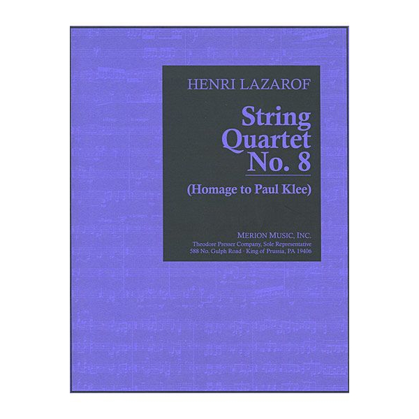 String Quartet No. 8 (Homage to Paul Klee)