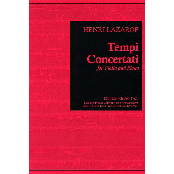 Tempi Concertati for Violin and Piano 