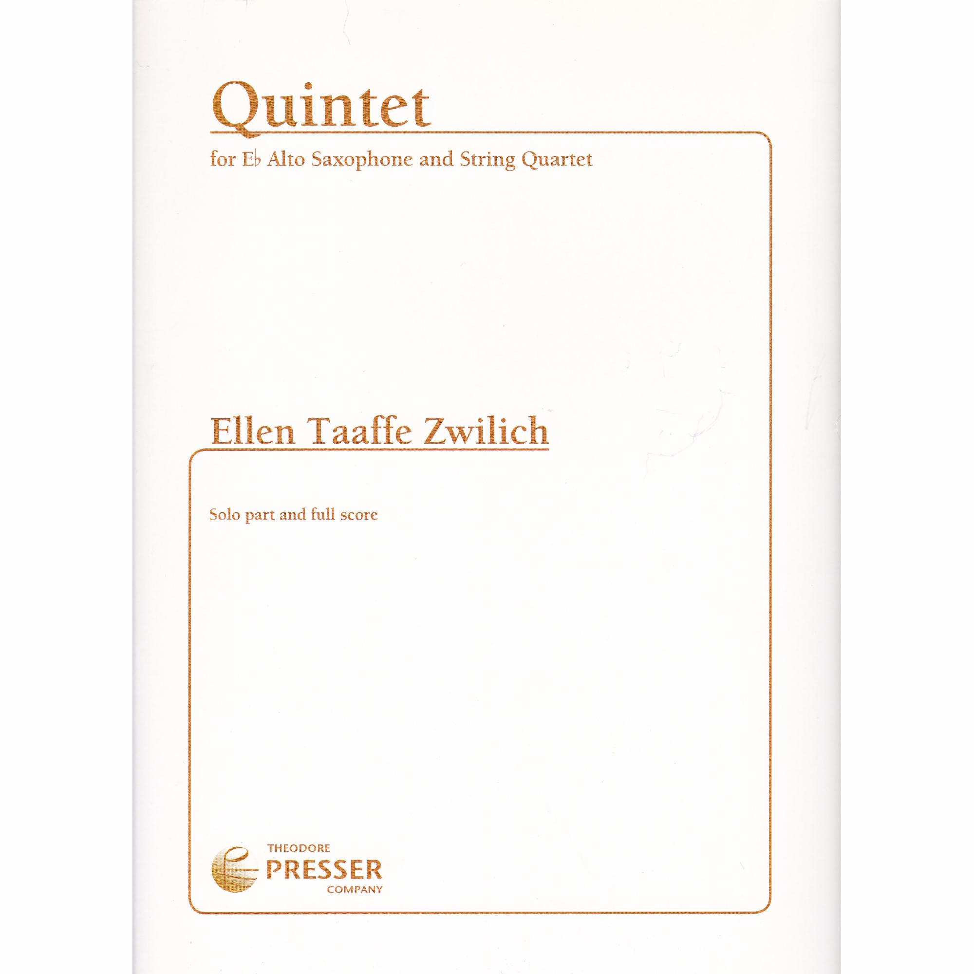 Quintet for Alto Sax and Strings