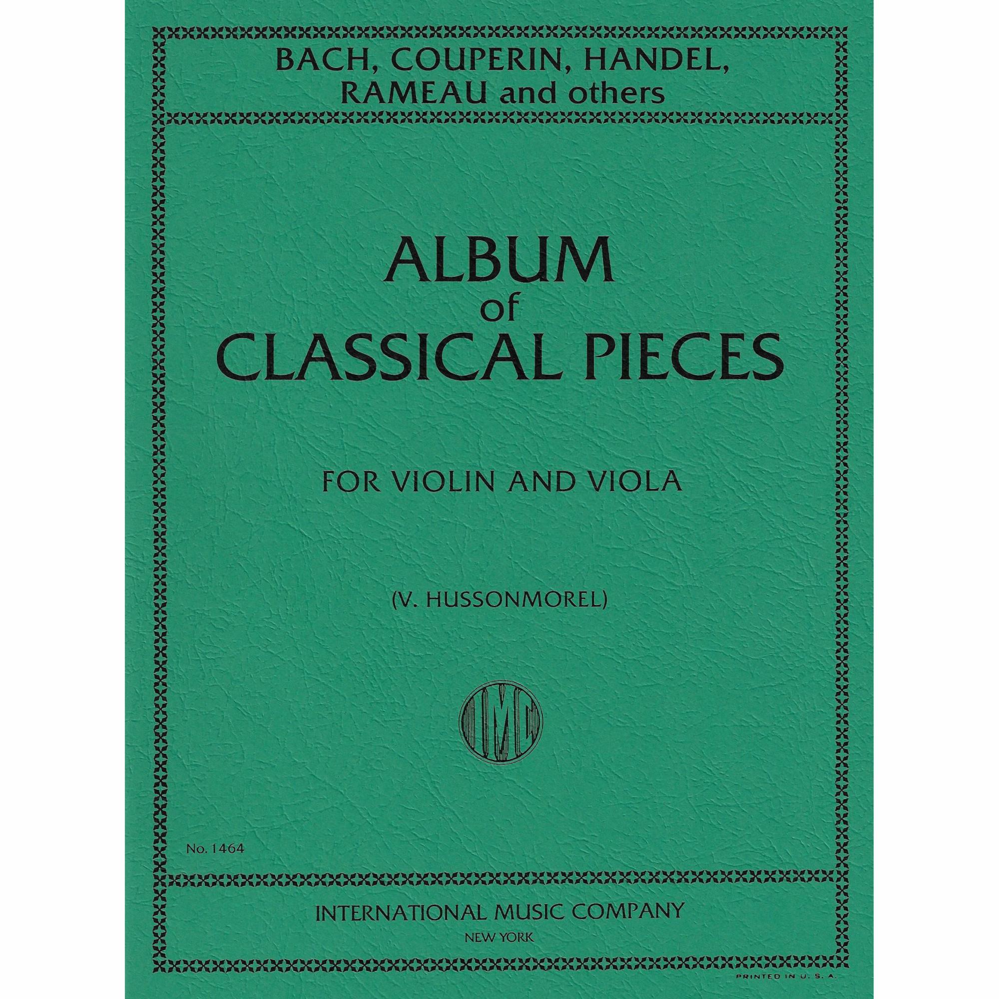 Album of Classical Pieces for Violin and Viola
