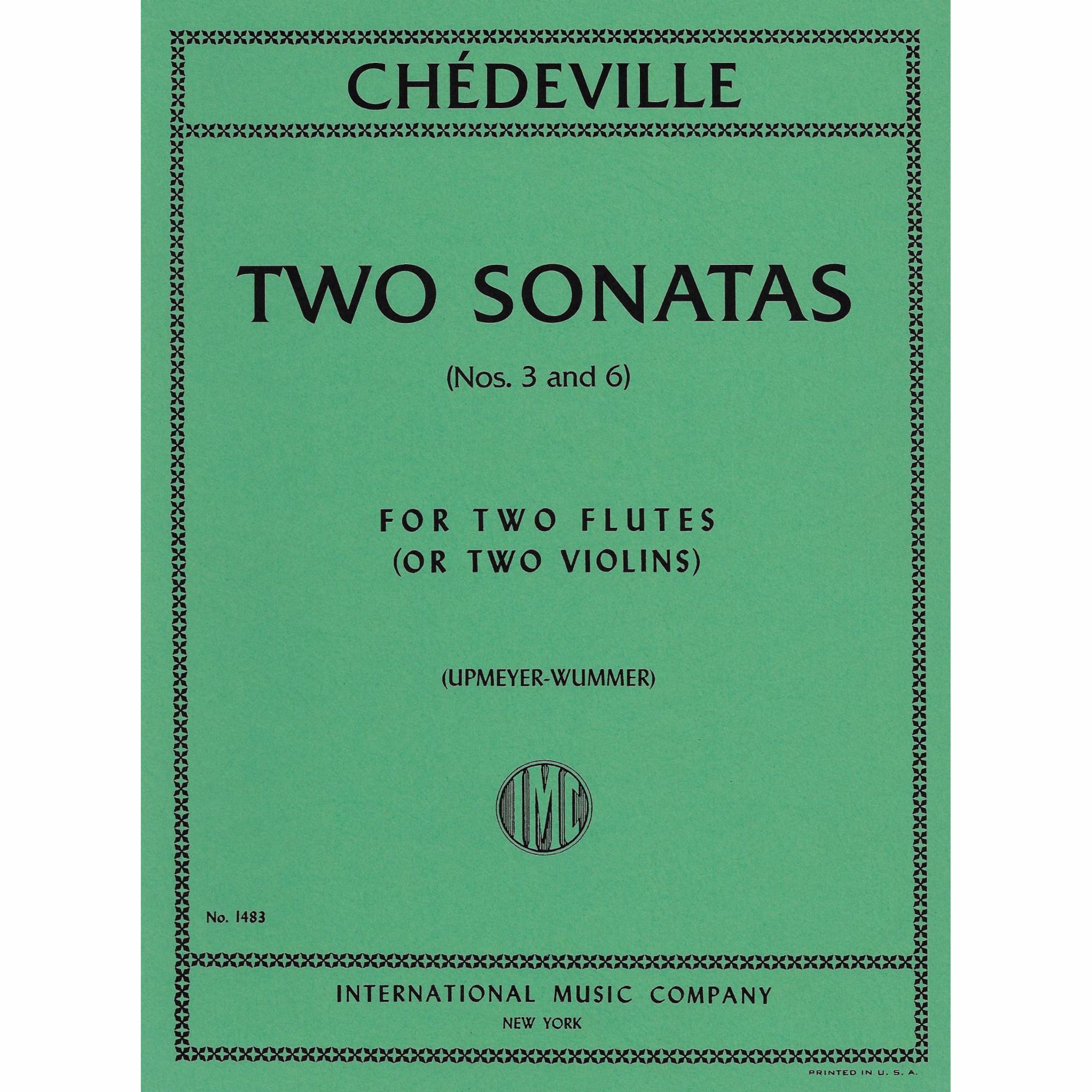 Chedeville -- Two Sonatas (Nos. 3 & 6) for Two Violins