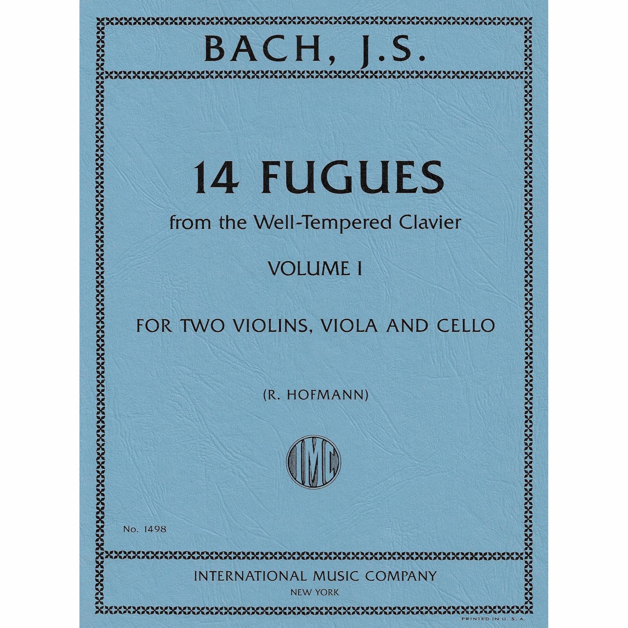 Bach -- 14 Fugues for String Quartet, Vols. I-II