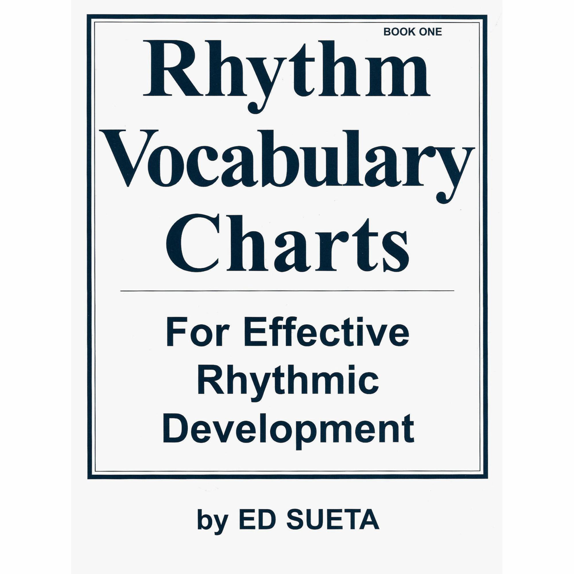 Rhythm Vocabulary Charts, Books One & Two