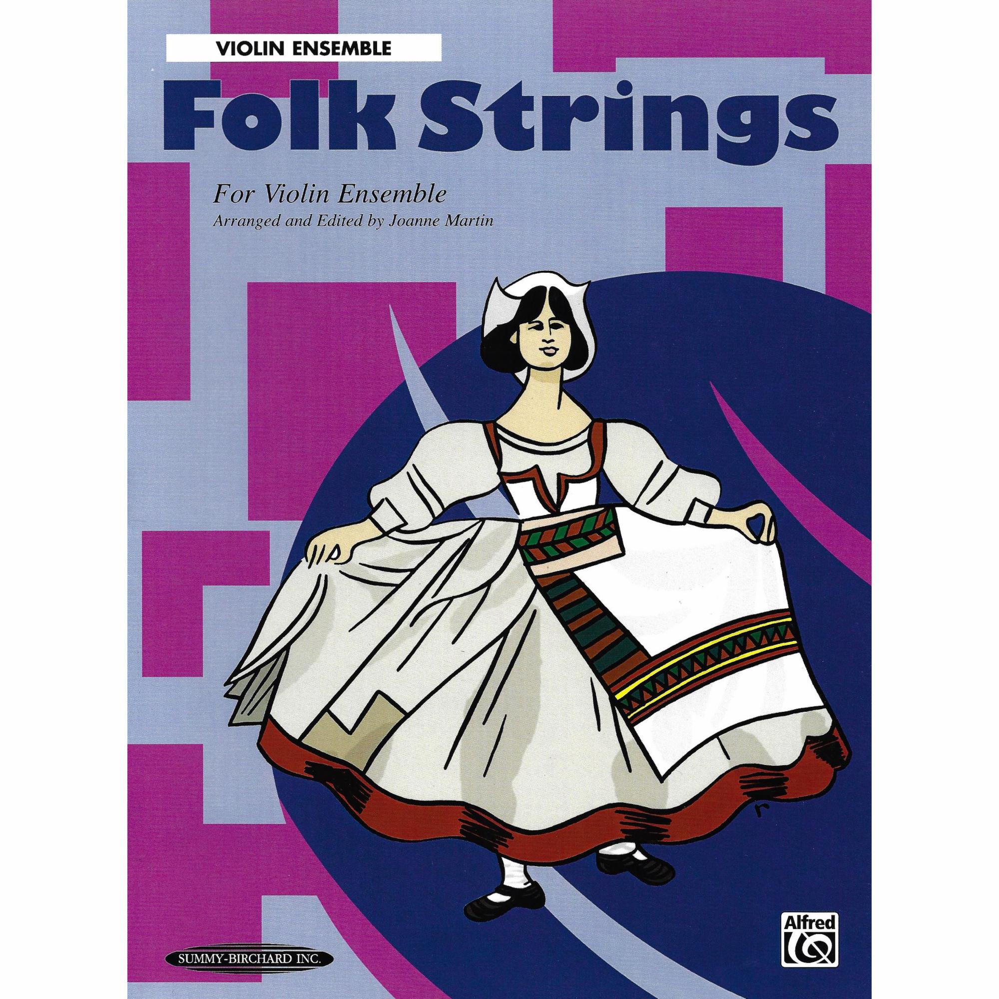 Folk Strings for Violin, Viola, or Cello Ensemble