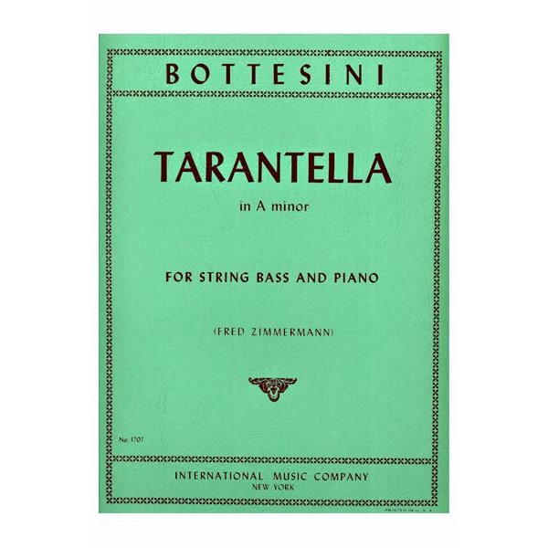 Tarantella in A Minor for String Bass and Piano