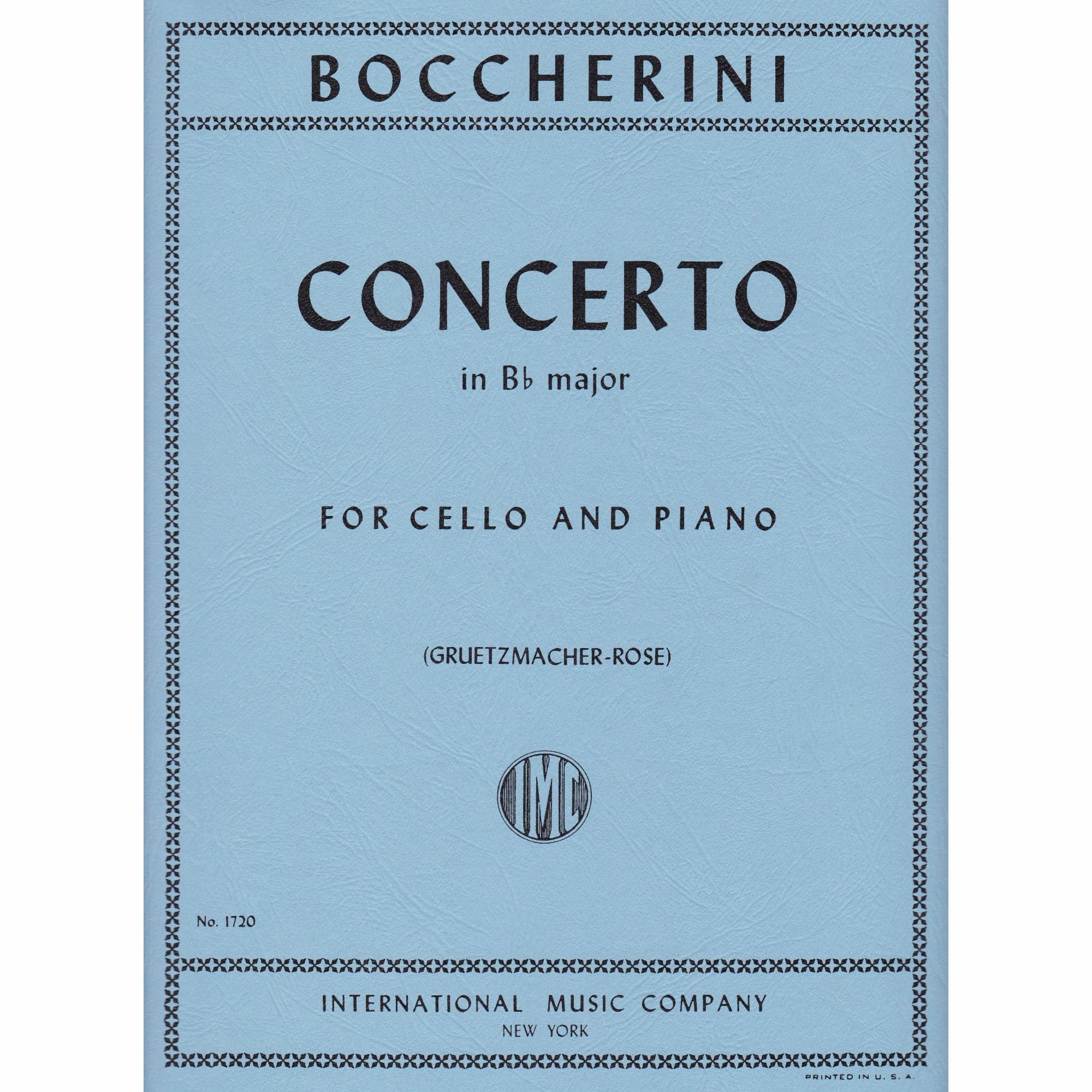 Cello Concerto in B-Flat Major