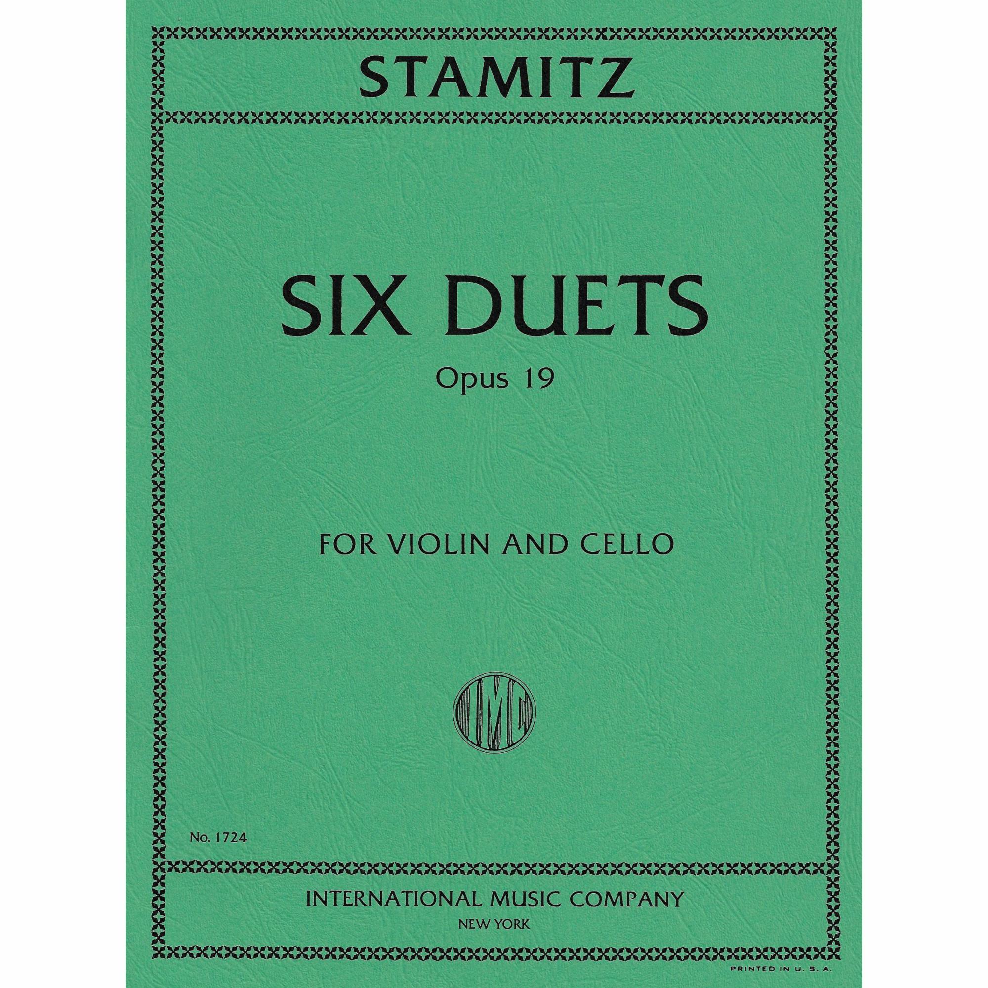 Stamitz -- Six Duets, Op. 19 for Violin and Cello