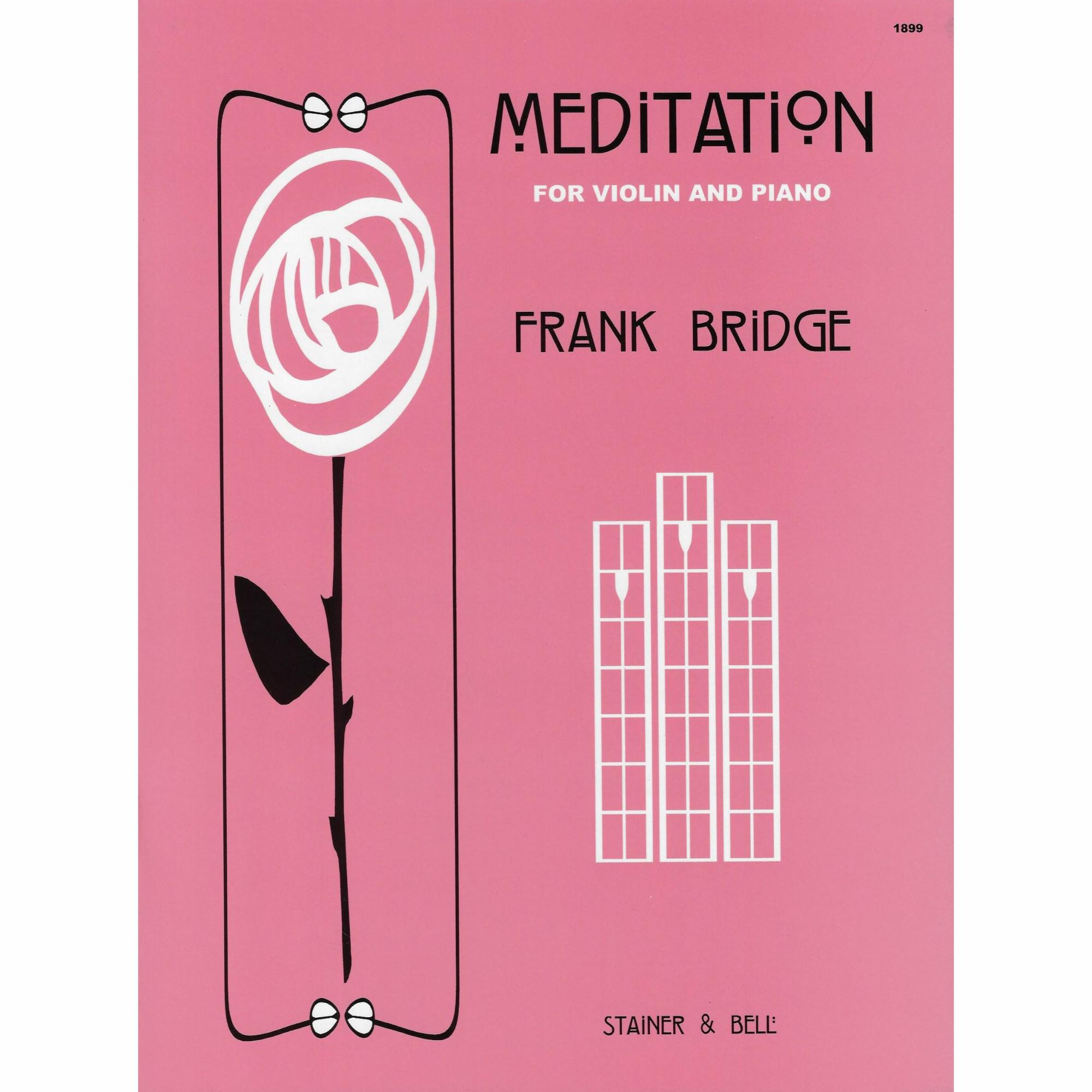 Bridge -- Meditation for Violin and Piano