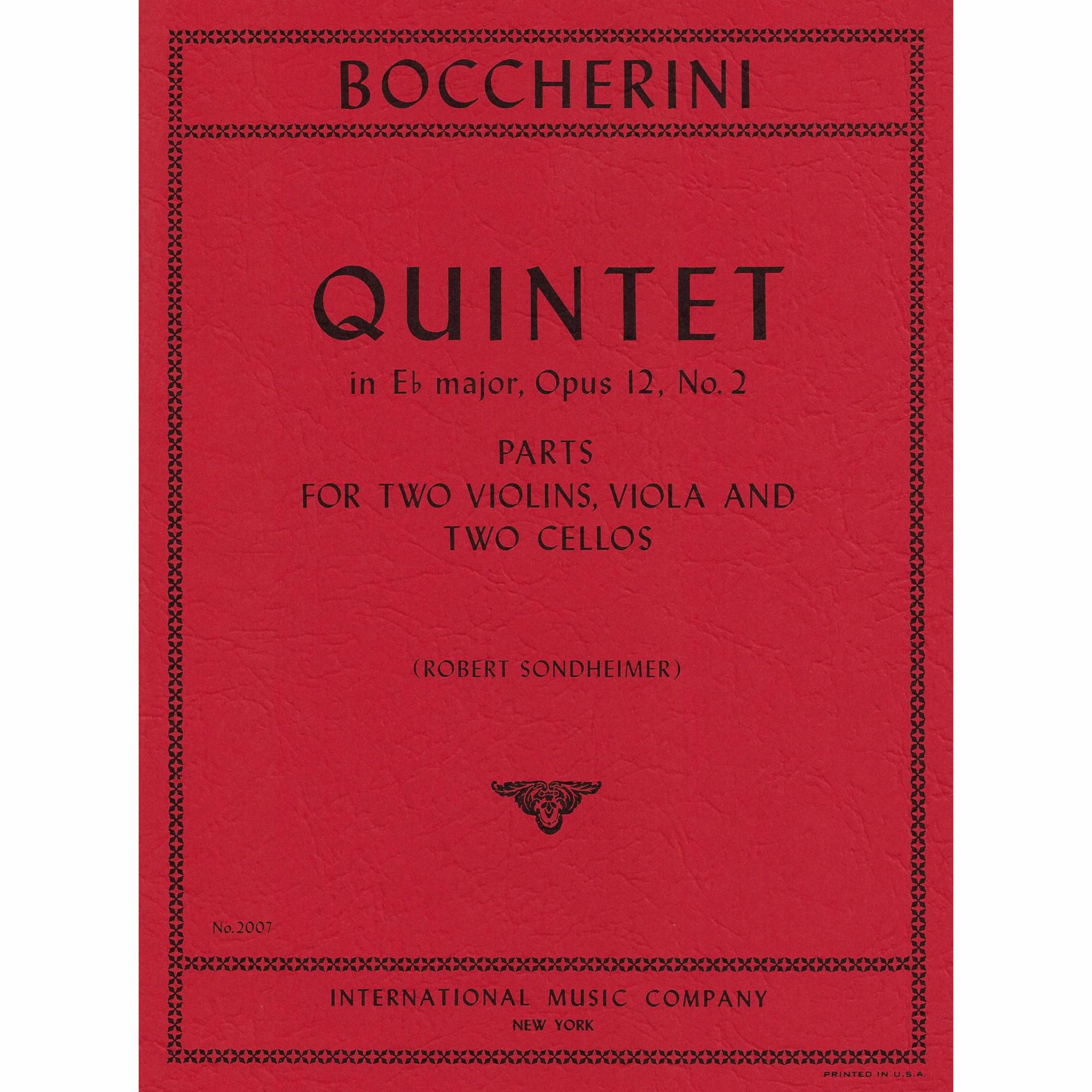 Boccherini -- String Quintet in E-flat Major, Op. 12, No. 2