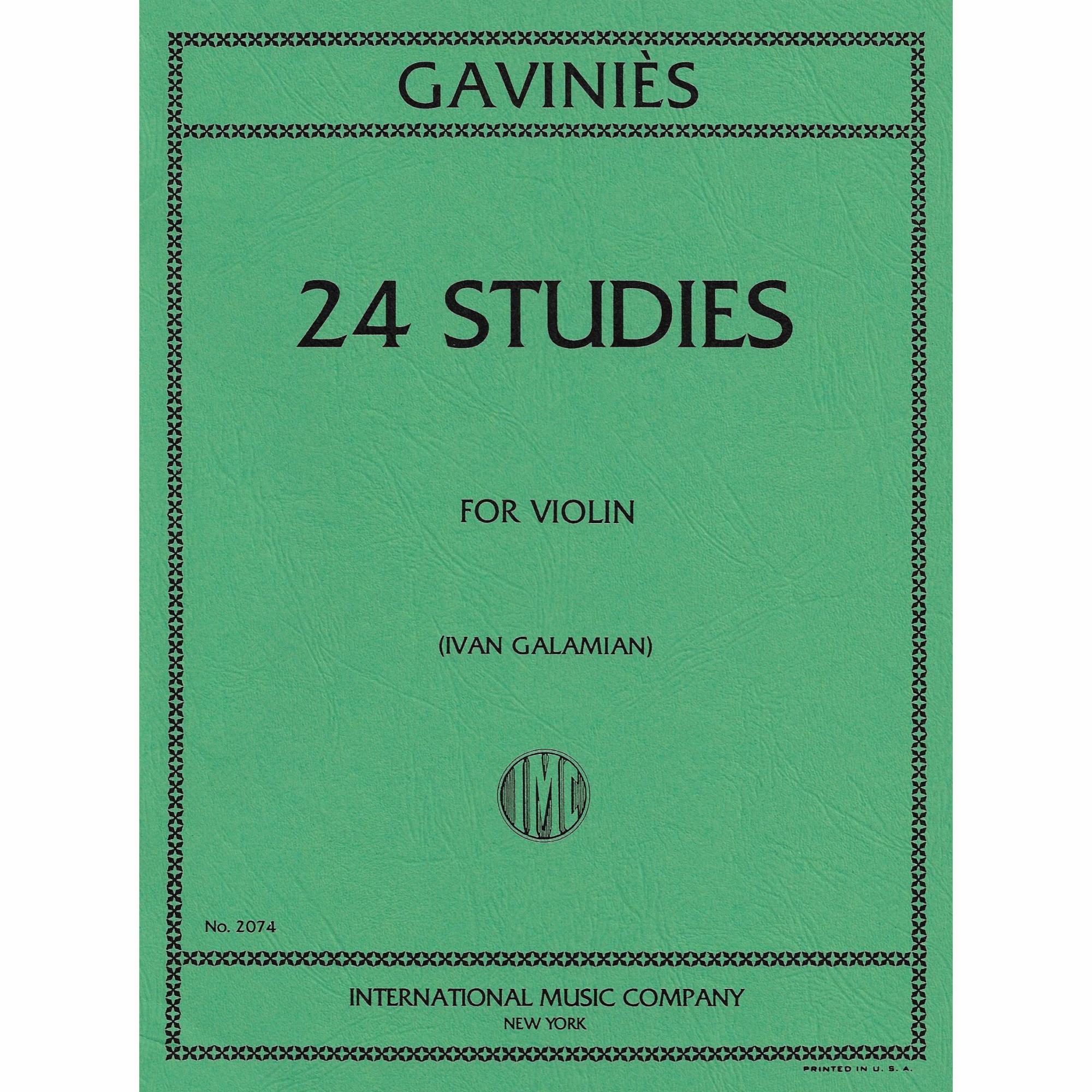 24 Studies for Violin