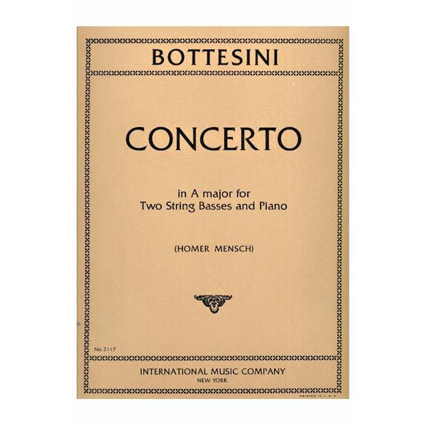 Concerto in A Major for Two String Basses and Piano