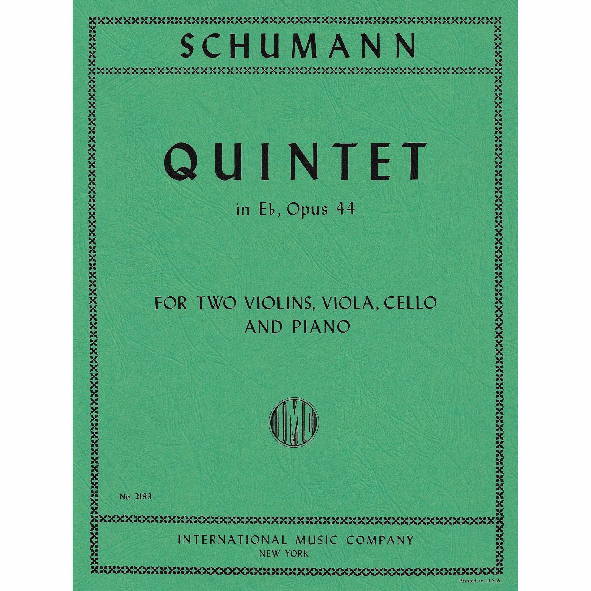 Schumann -- Piano Quintet in E-flat Major, Op. 44