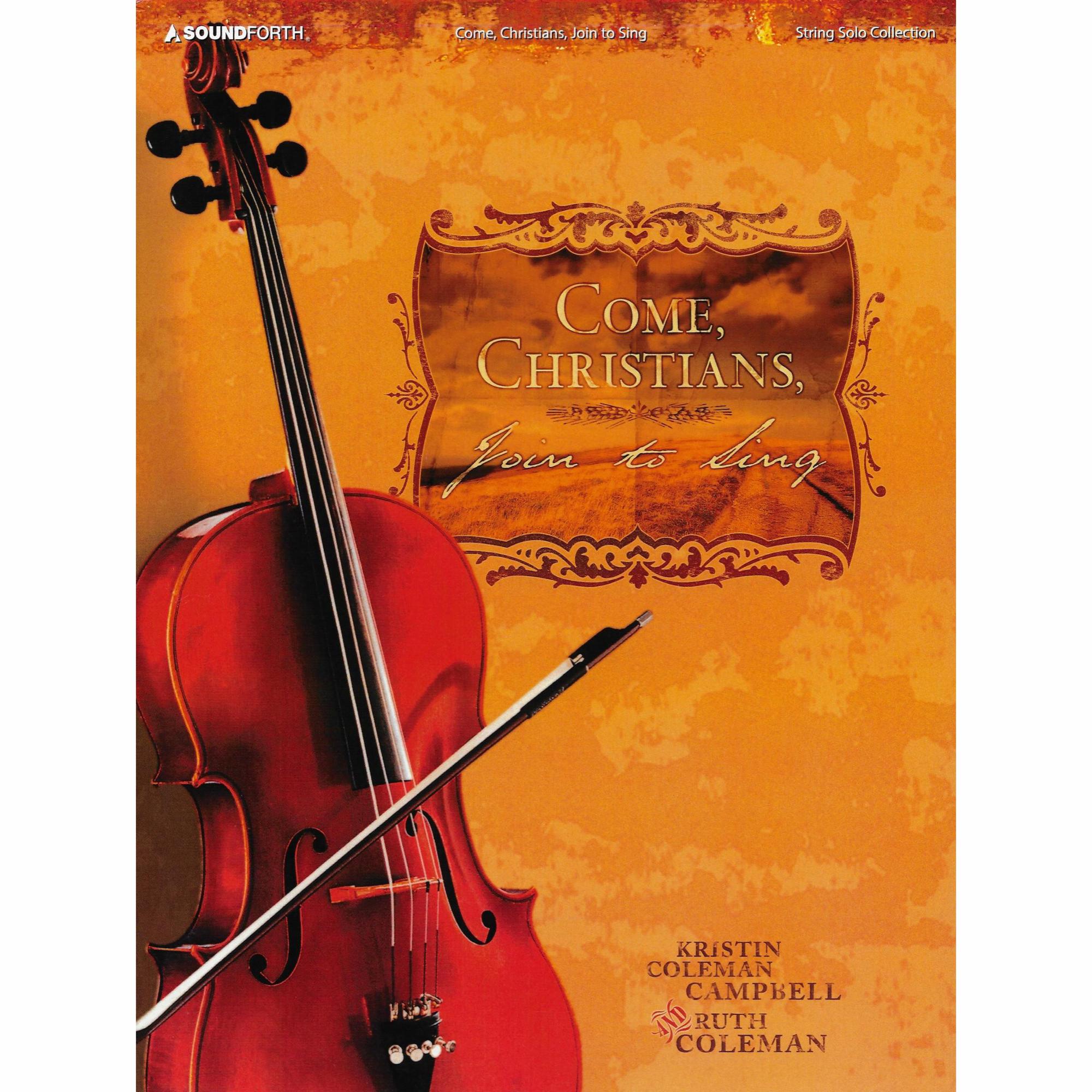 Come, Christians, Join to Sing for Violin, Viola, or Cello and Piano