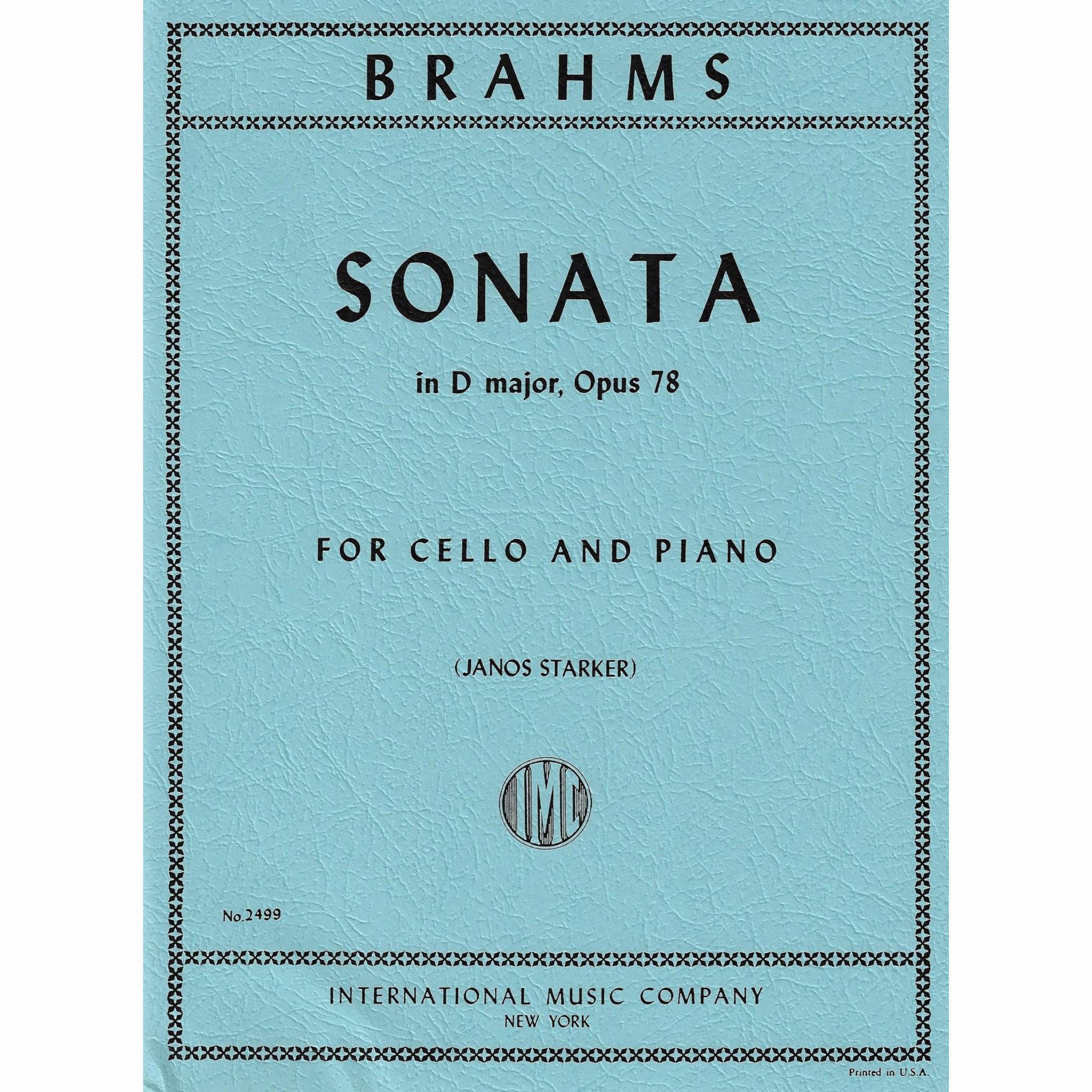 Cello Sonata in D Major, Op. 78