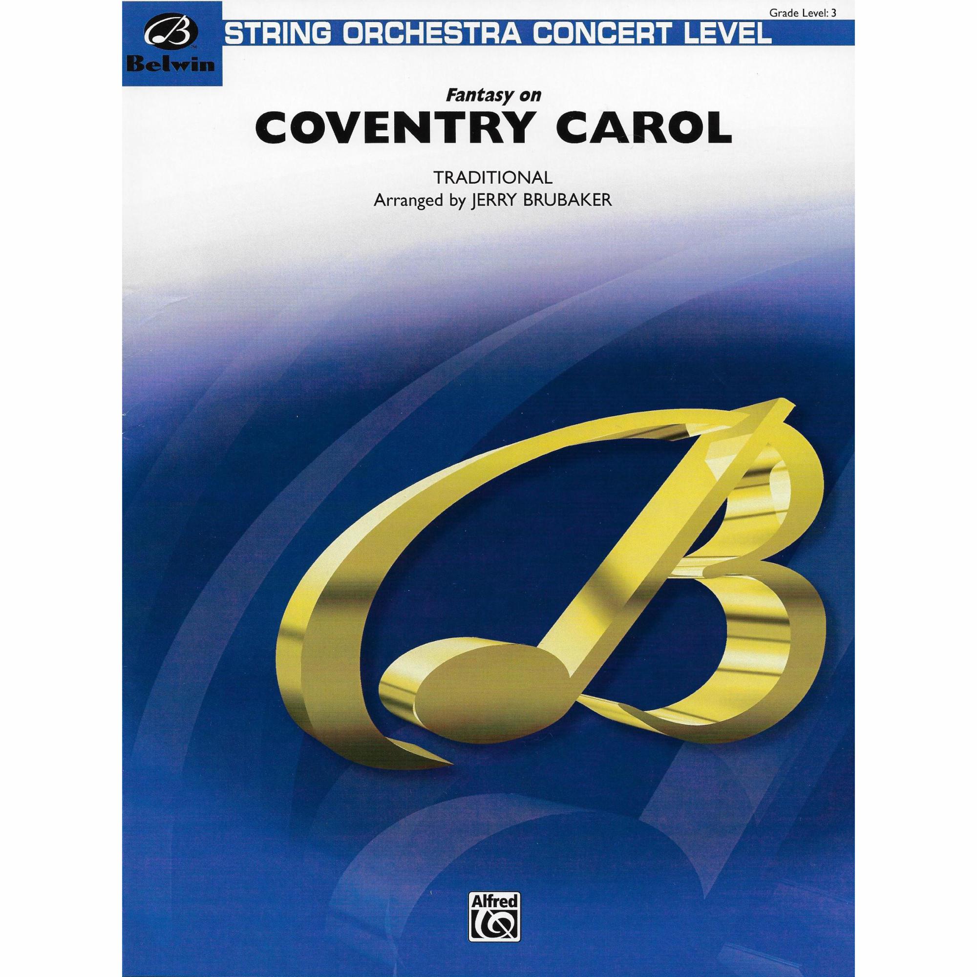 Fantasy on Coventry Carol for String Orchestra