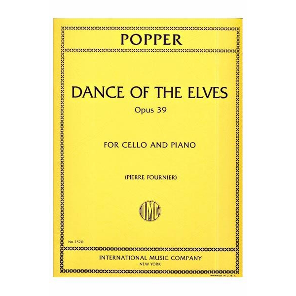 Dance of the Elves, Op.39 for Cello and Piano