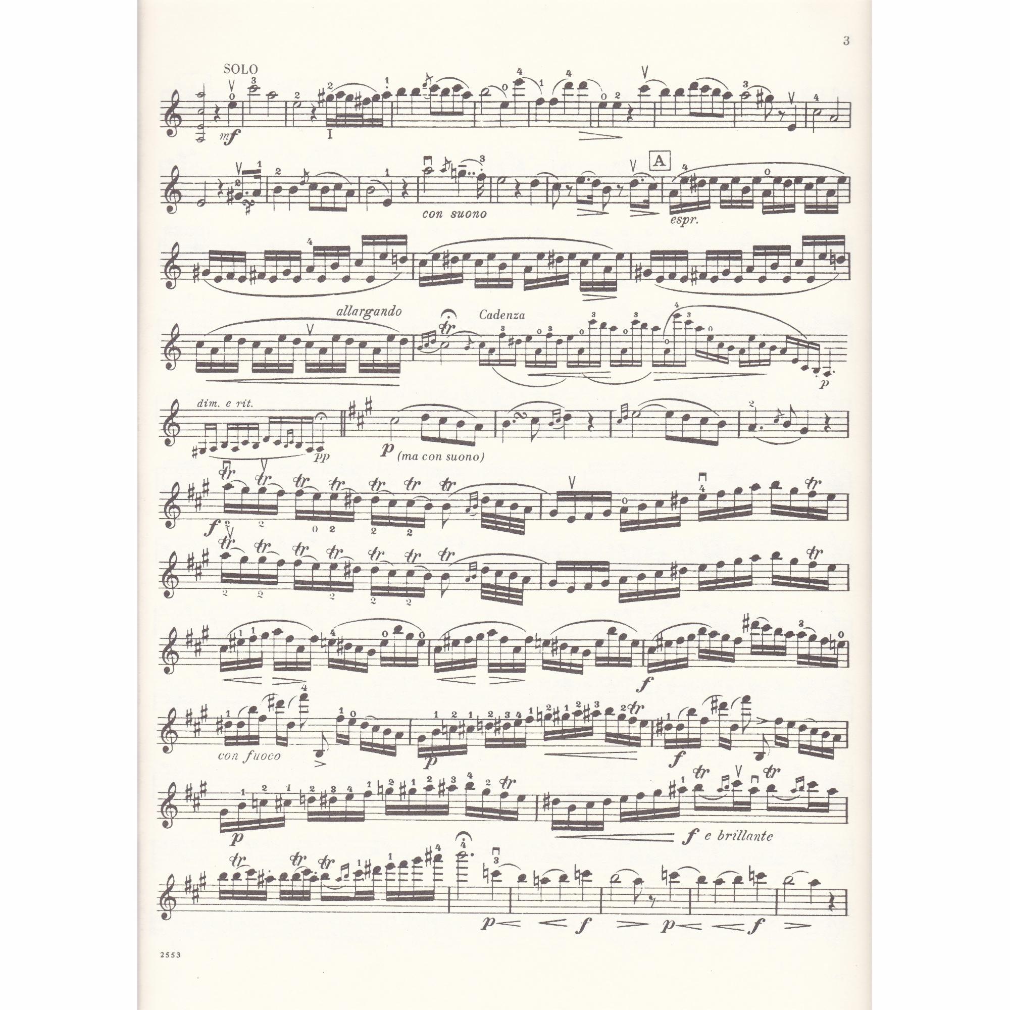 Violin Concerto No. 22 in A Minor