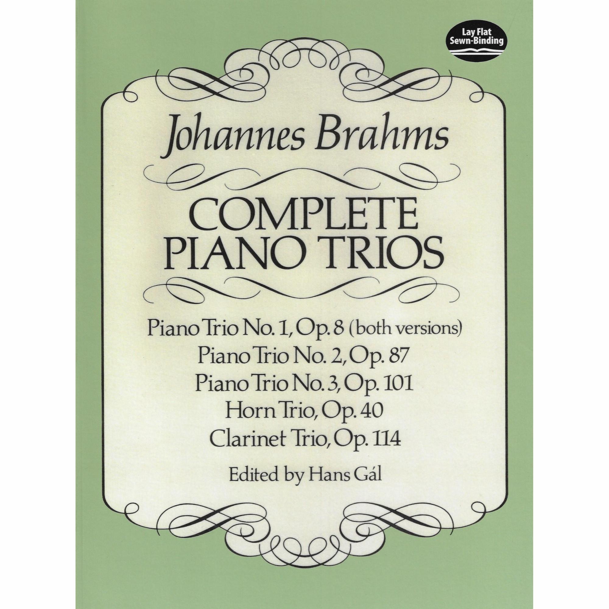 Brahms -- Complete Piano Trios