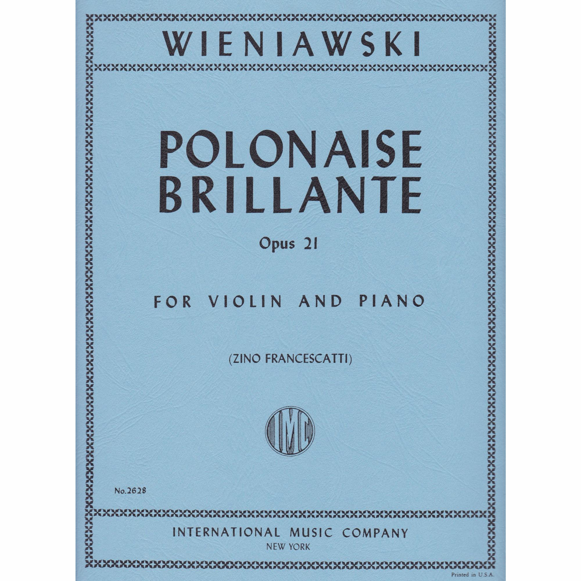Polonaise Brillante No. 2 in A Major, Op. 21