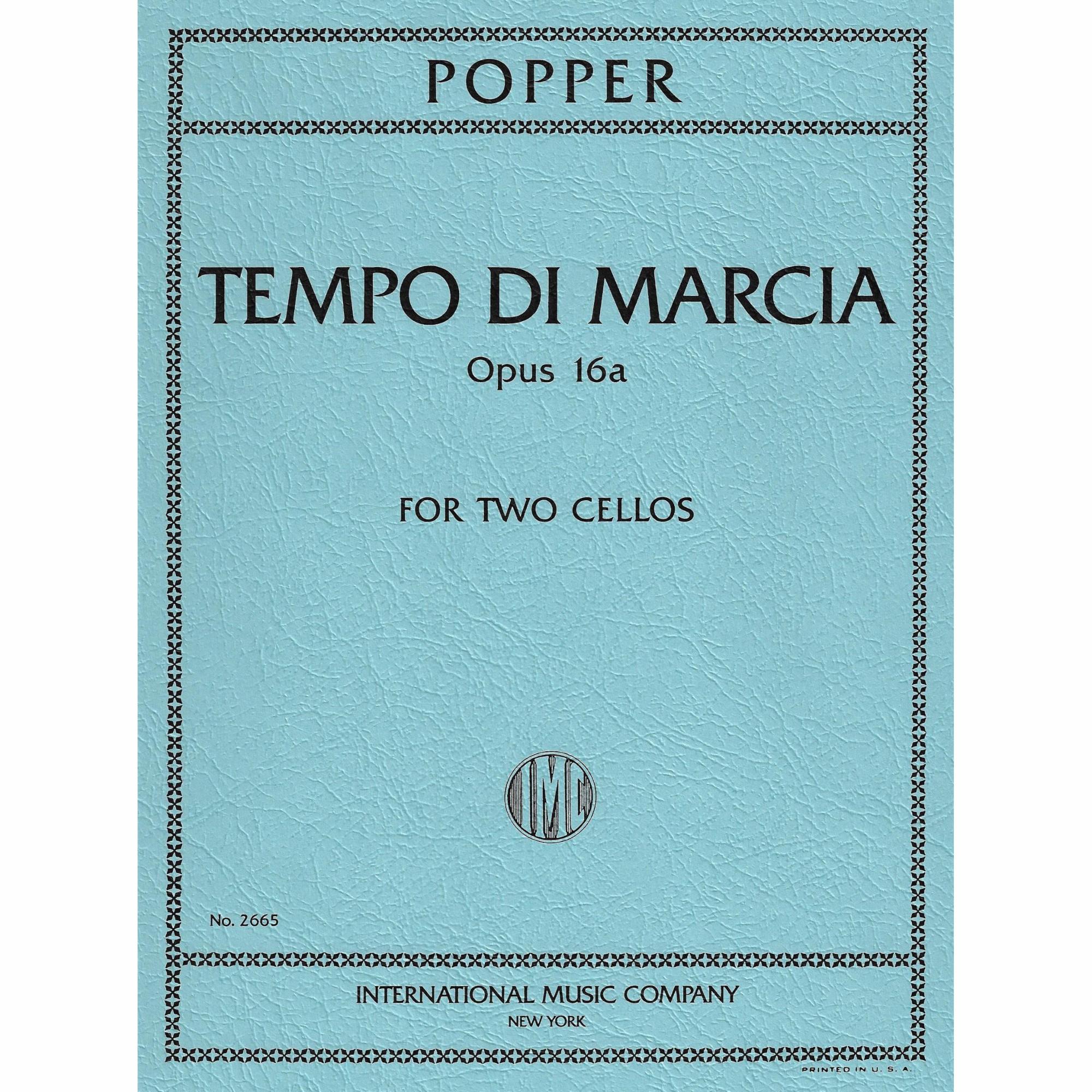 Popper -- Tempo di Marcia, Op. 16a for Two Cellos