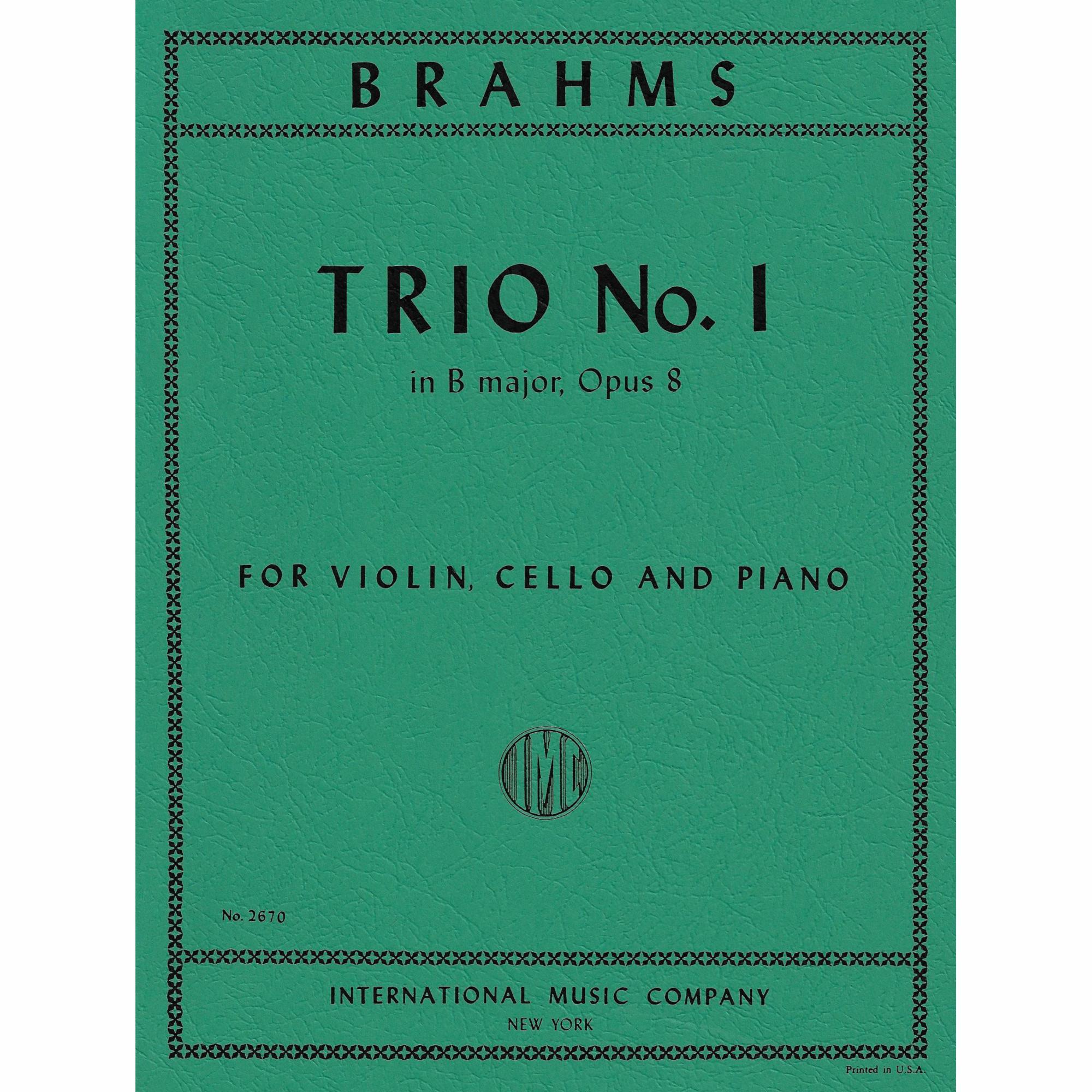 Brahms -- Piano Trio No. 1 in B Major, Op. 8