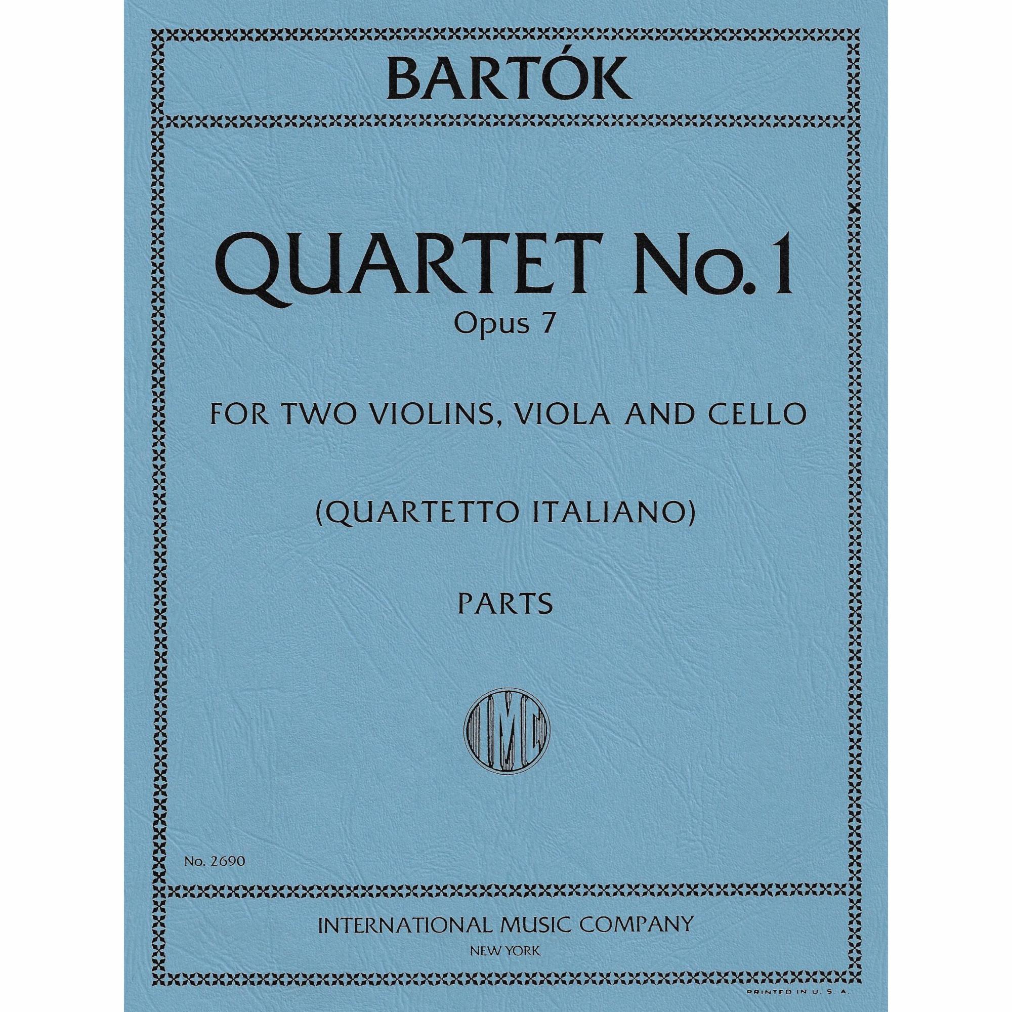 Bartok -- String Quartet No. 1, Op.7