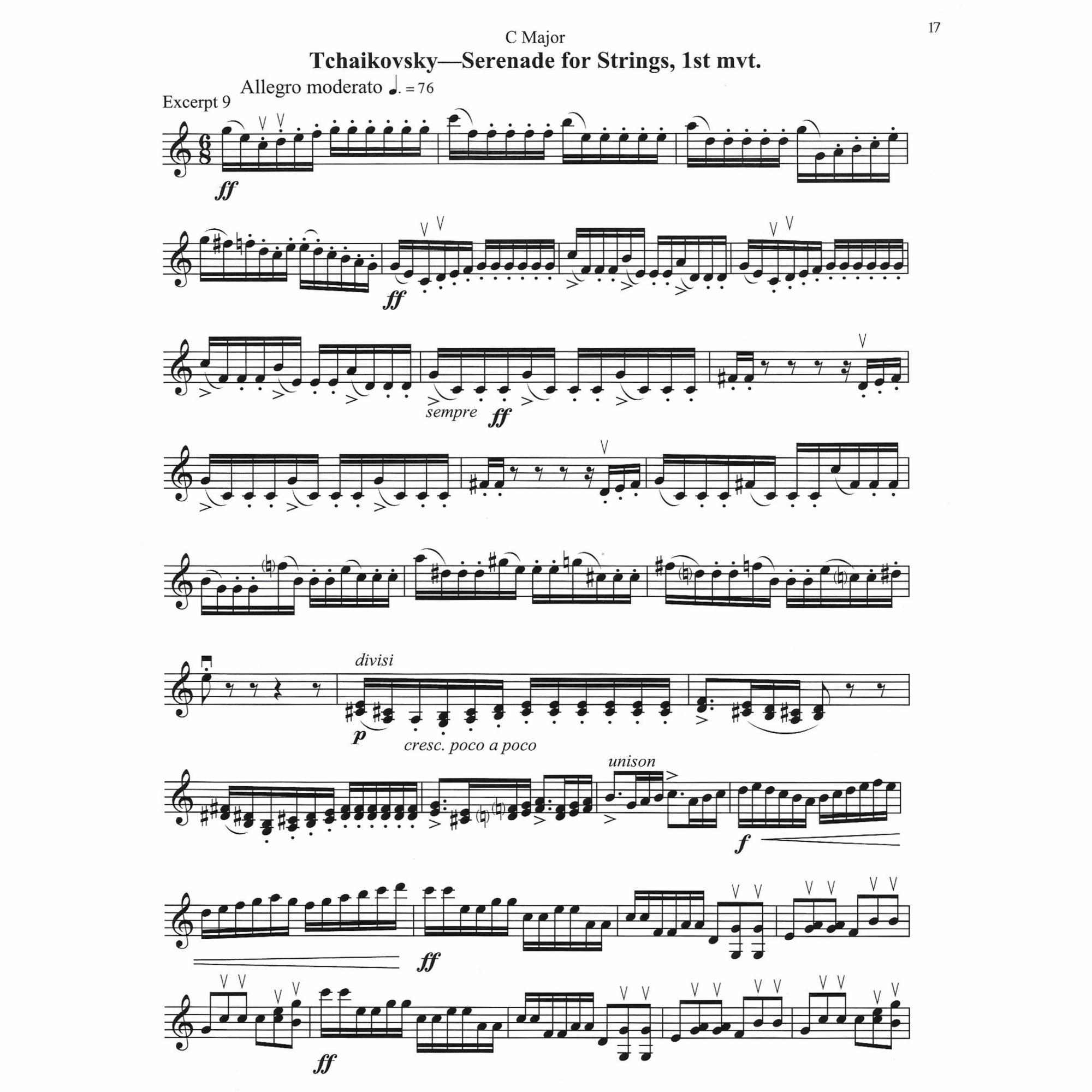 Sample: Violin (Pg. 17)