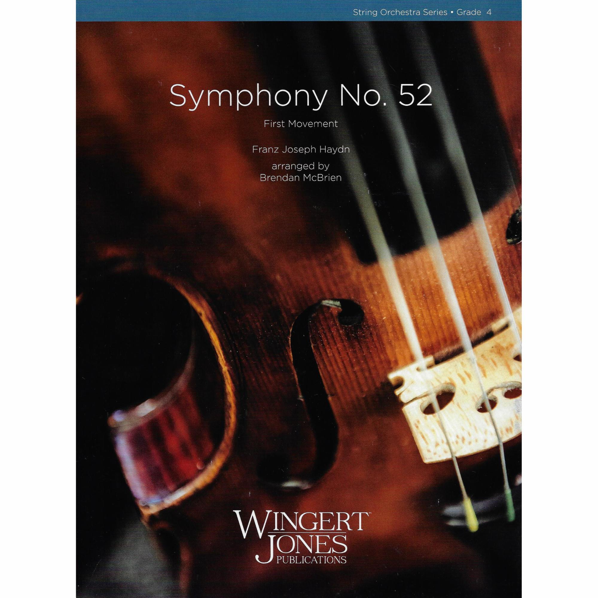 Symphony No. 52 for String Orchestra
