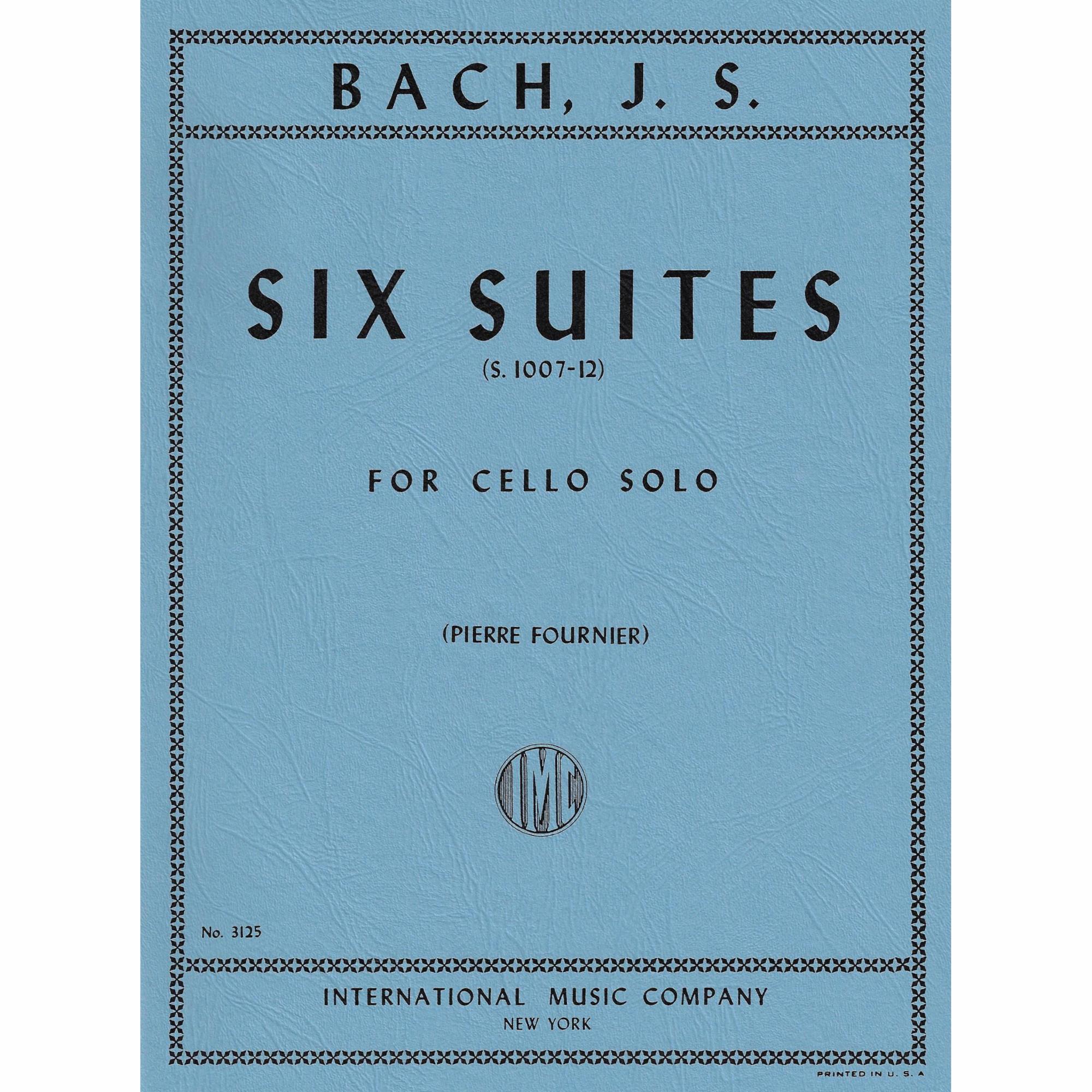 Bach -- Six Suites, S. 1007-12 for Solo Cello