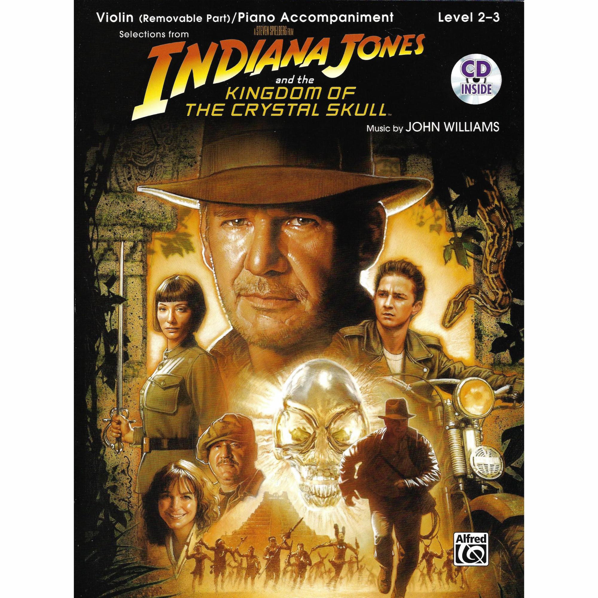 Indiana Jones and the Kingdom of the Crystal Skull for Violin, Viola, or Cello
