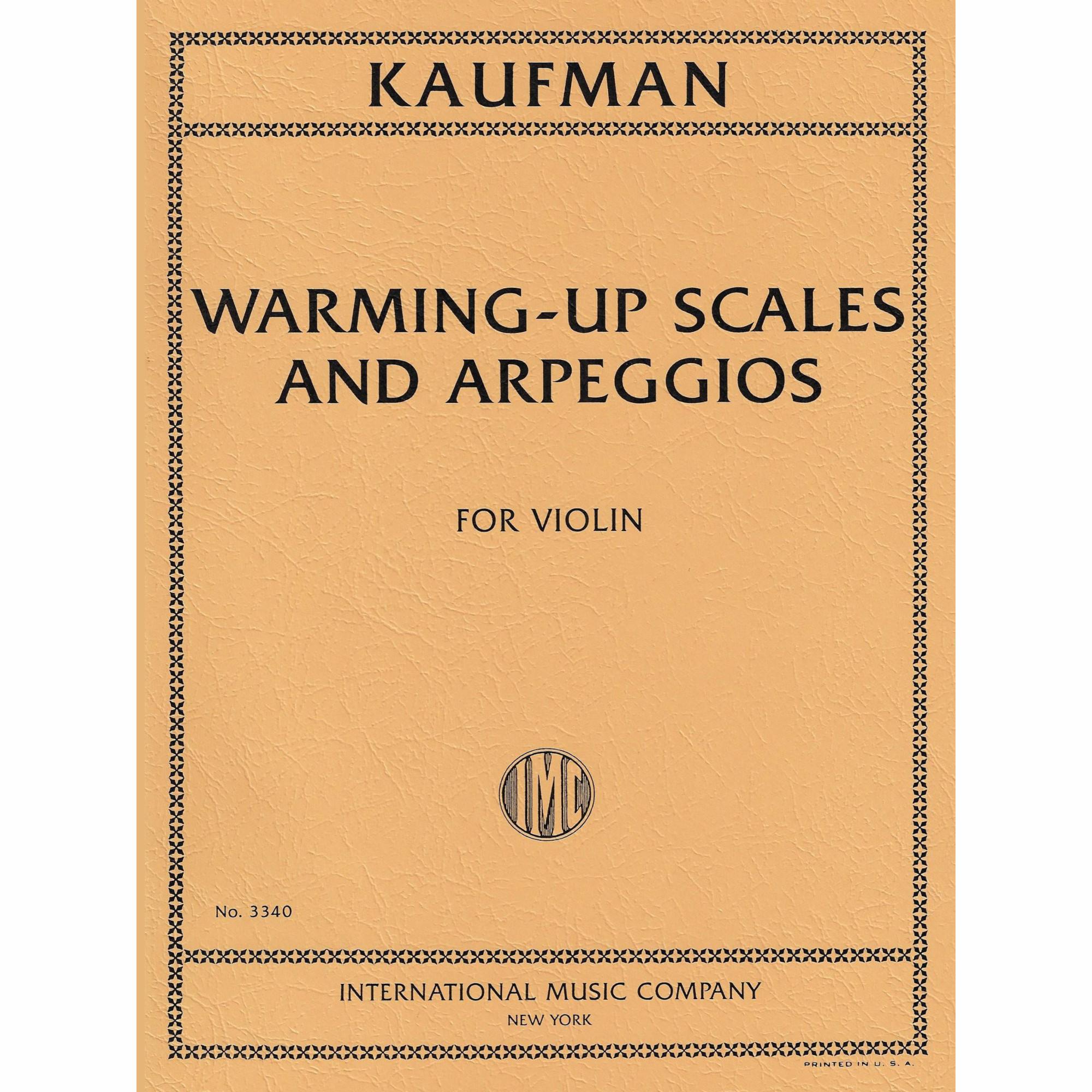 Kaufman -- Warming-Up Scales and Arpeggios for Violin