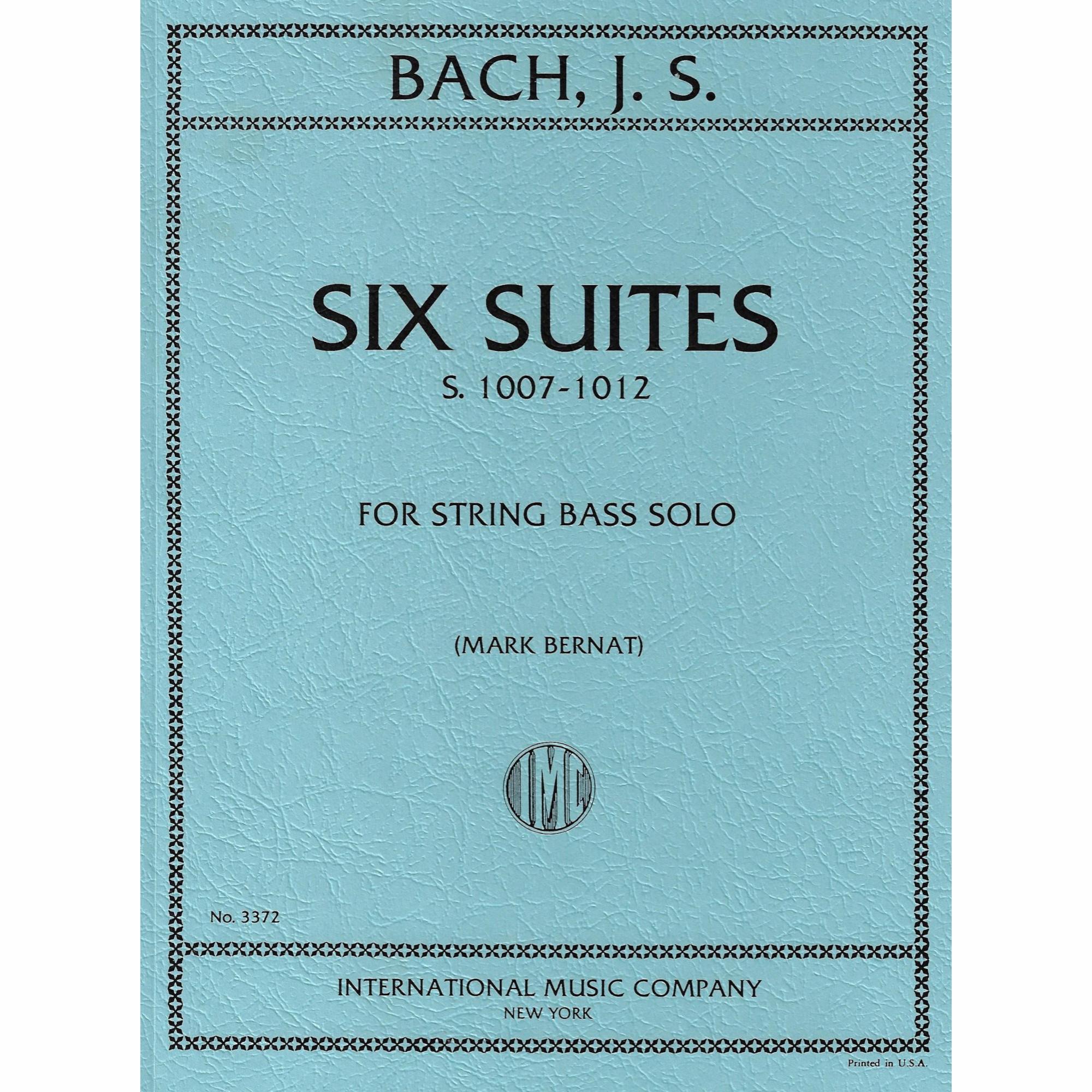 Six Cello Suites, BWV 1007-12 arr. for Bass