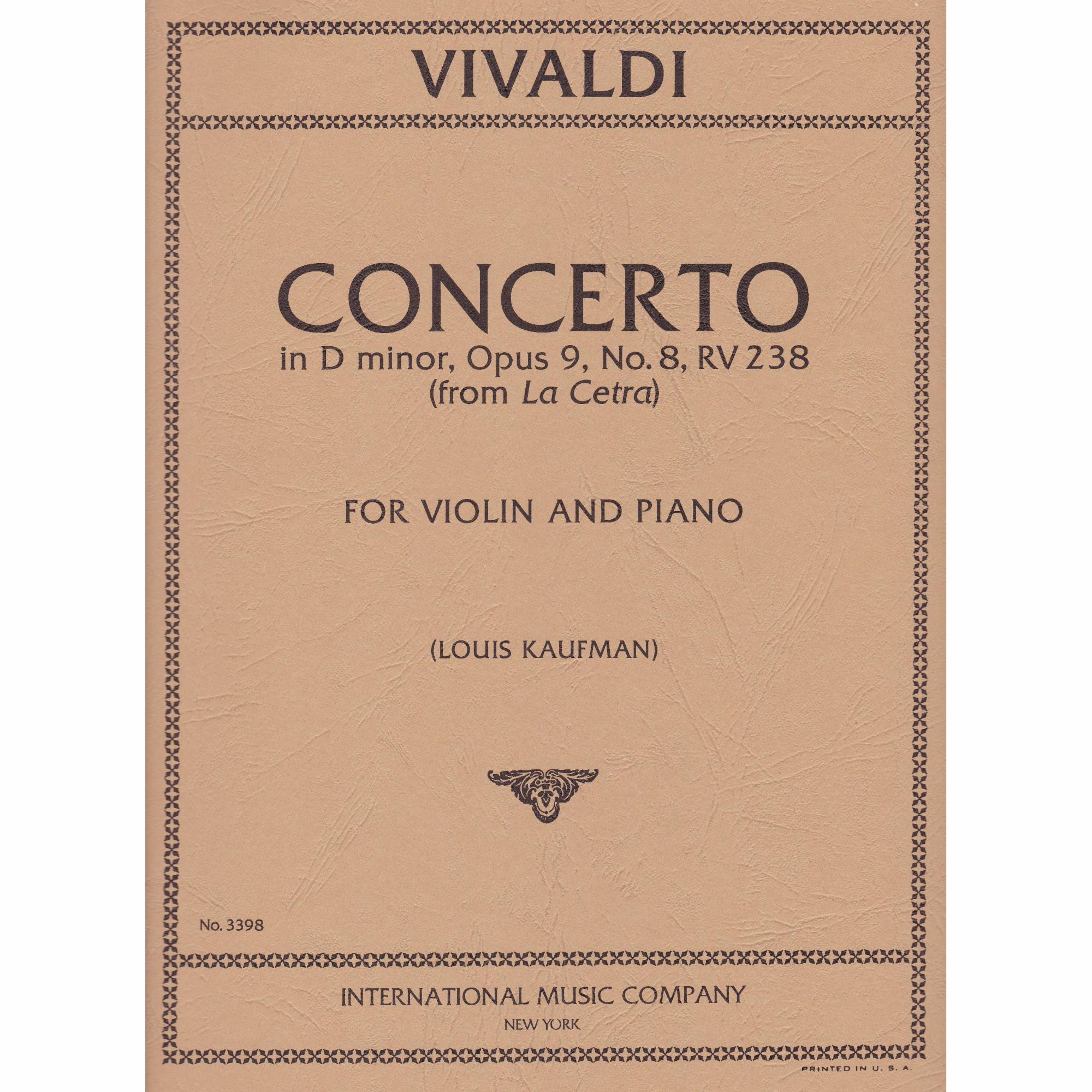 Violin Concerto in D Minor, Op. 9, No. 8