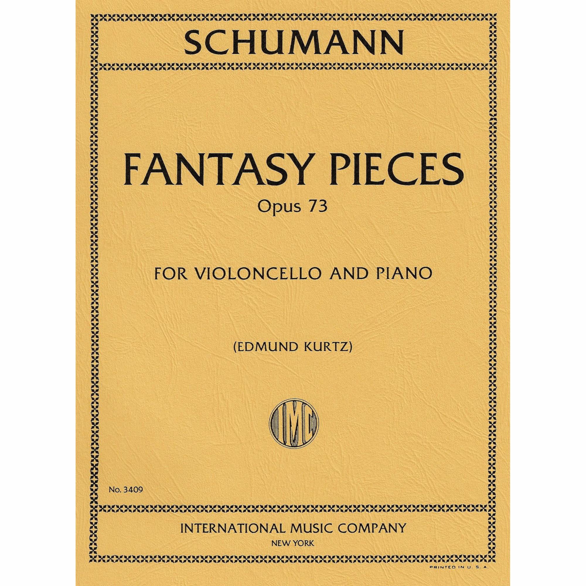 Fantasy Pieces, Op. 73 for Cello and Piano