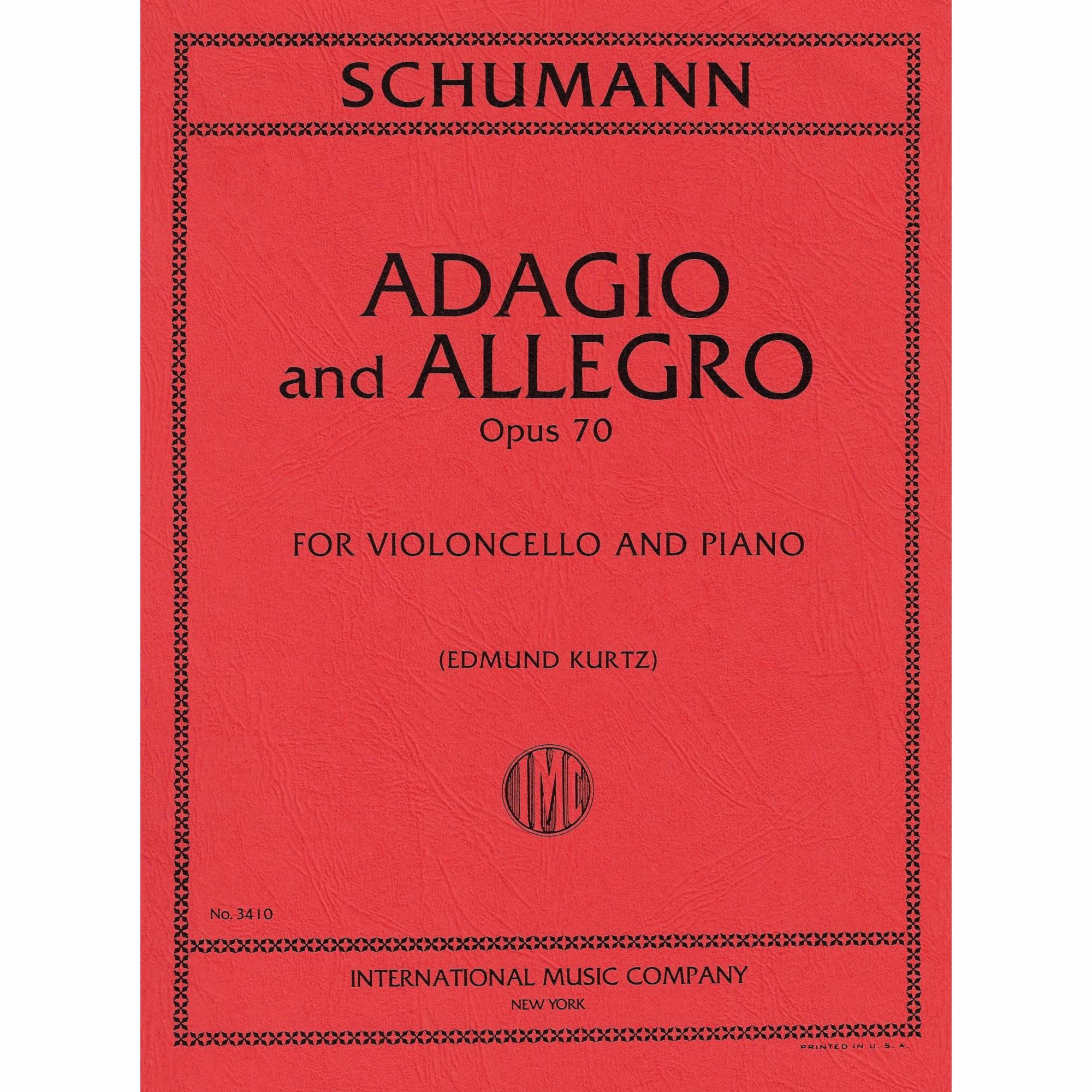 Adagio and Allegro, Op. 70 for Cello and Piano
