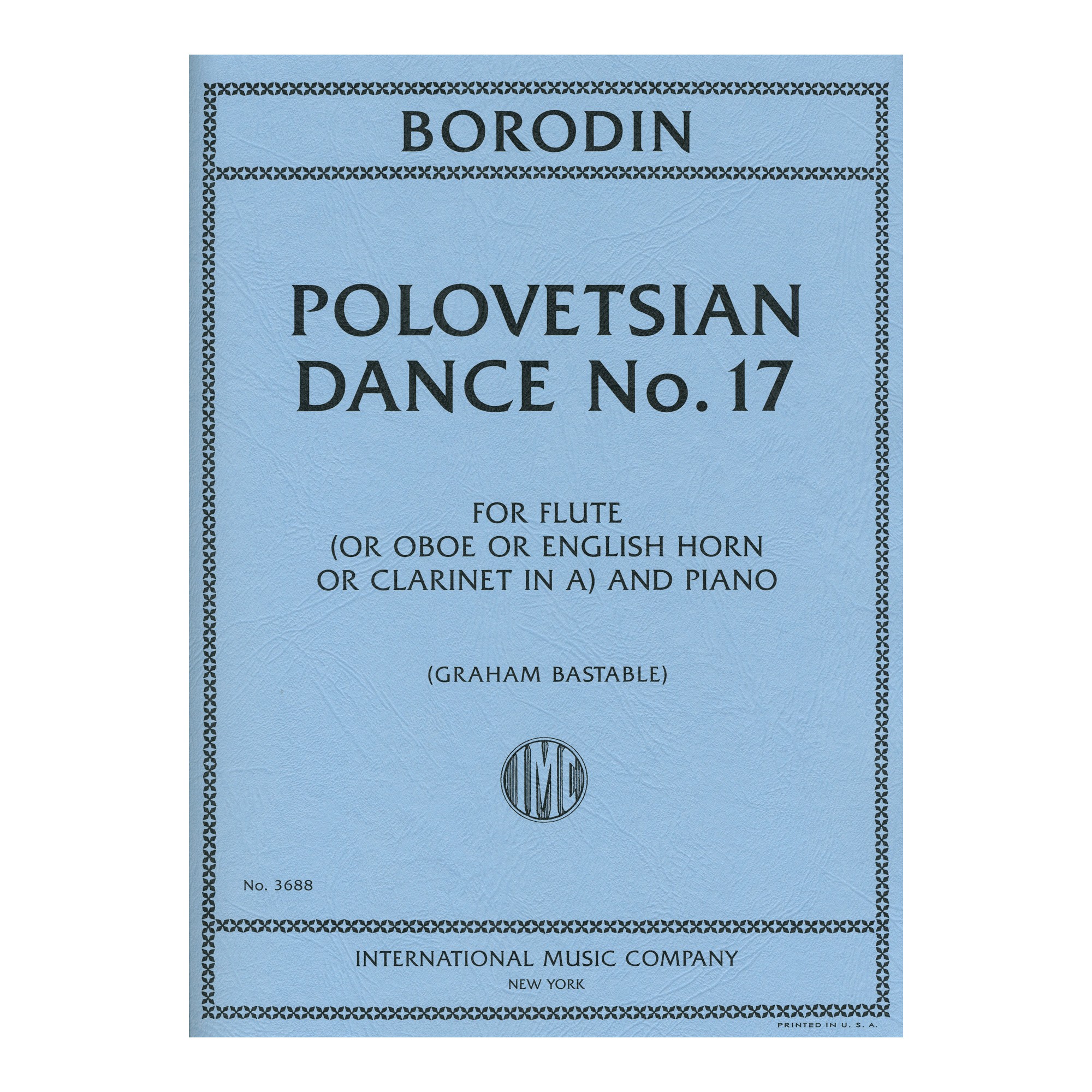 Polovetsian Dance No. 17 for Flute and Piano