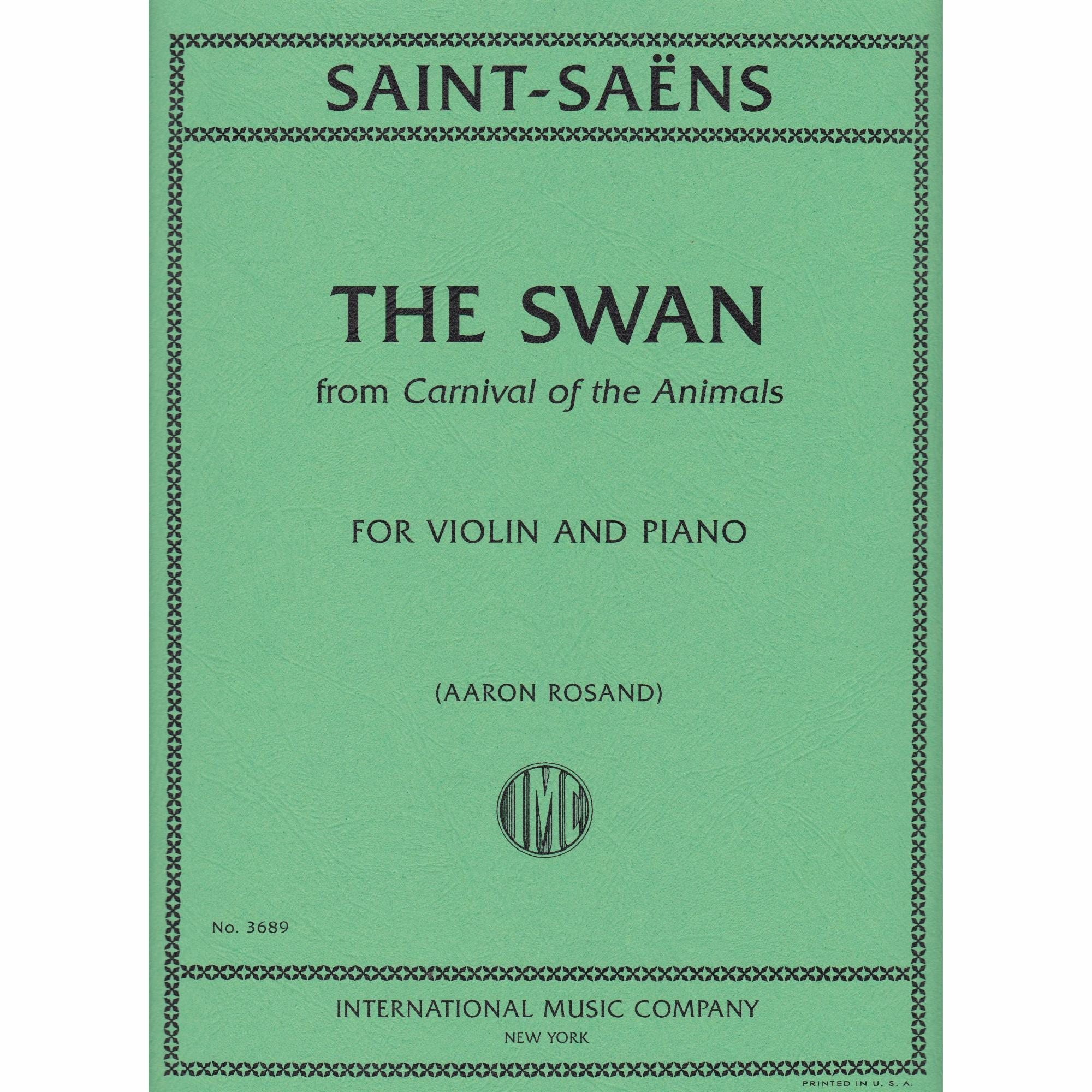 The Swan for Violin and Piano