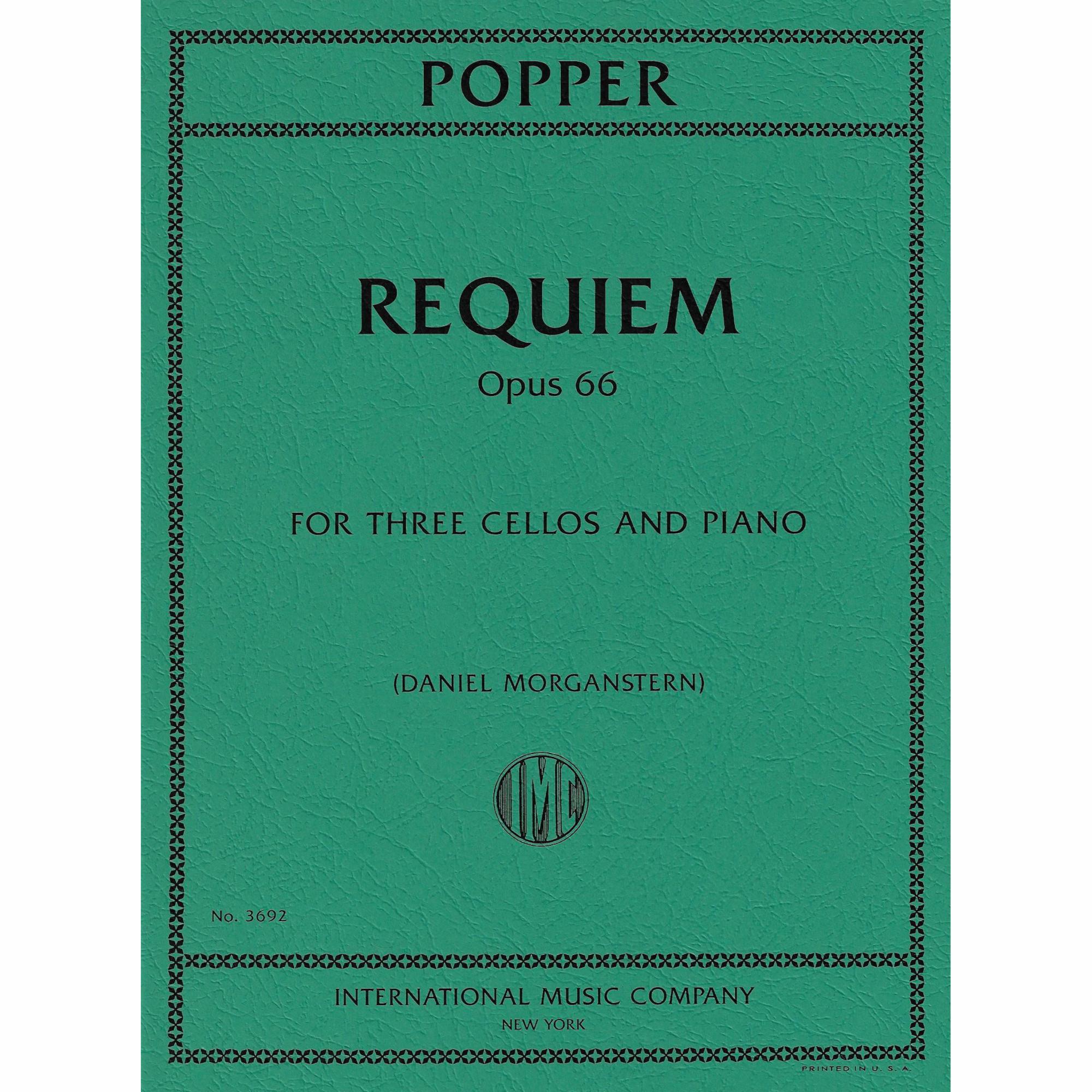 Popper -- Requiem, Op. 66 for Three Cellos and Piano
